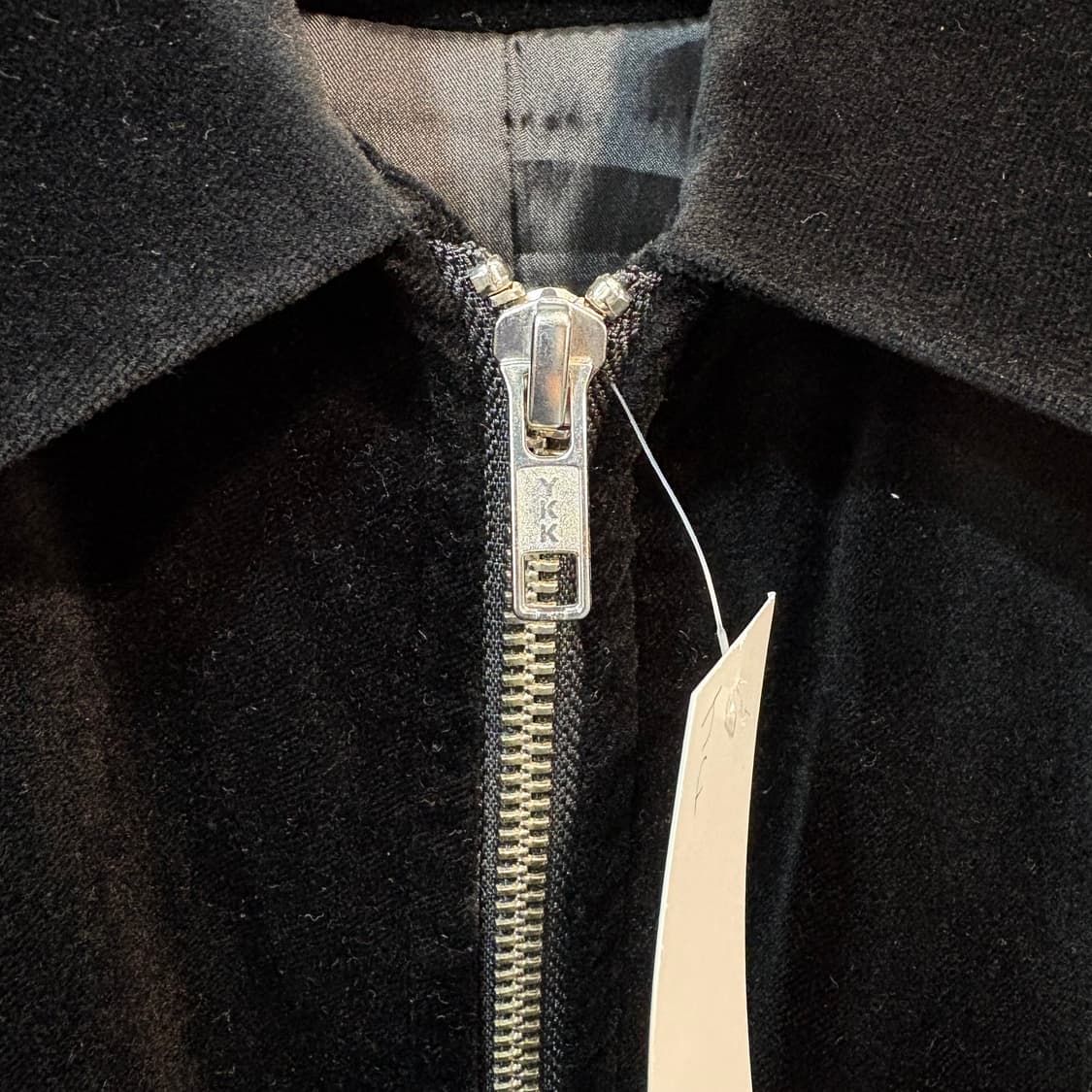 [1] WAVINESS 웨이비니스 벨벳 블루종 상품이미지2