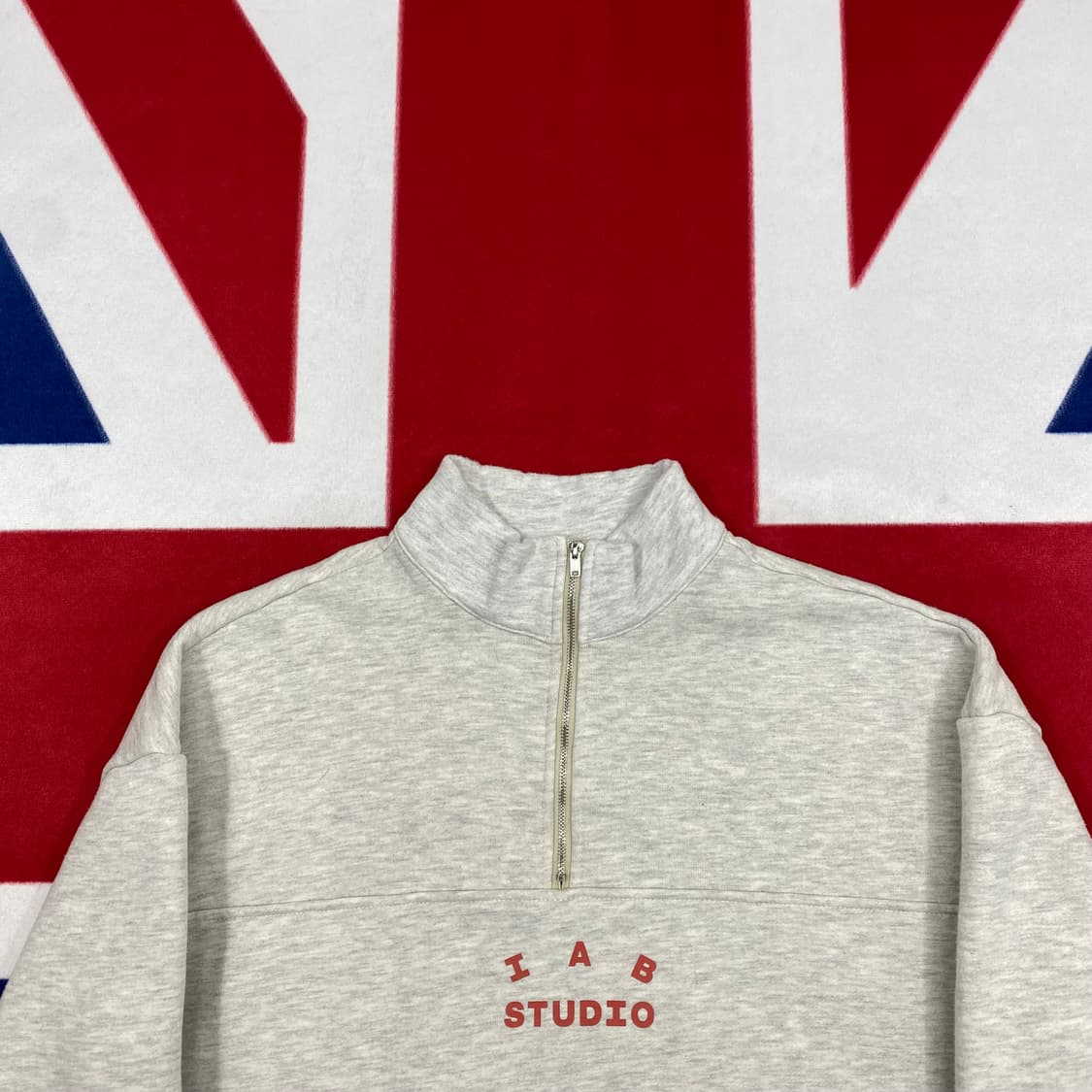 아이앱스튜디오 하프집업 맨투맨 S  상품이미지5