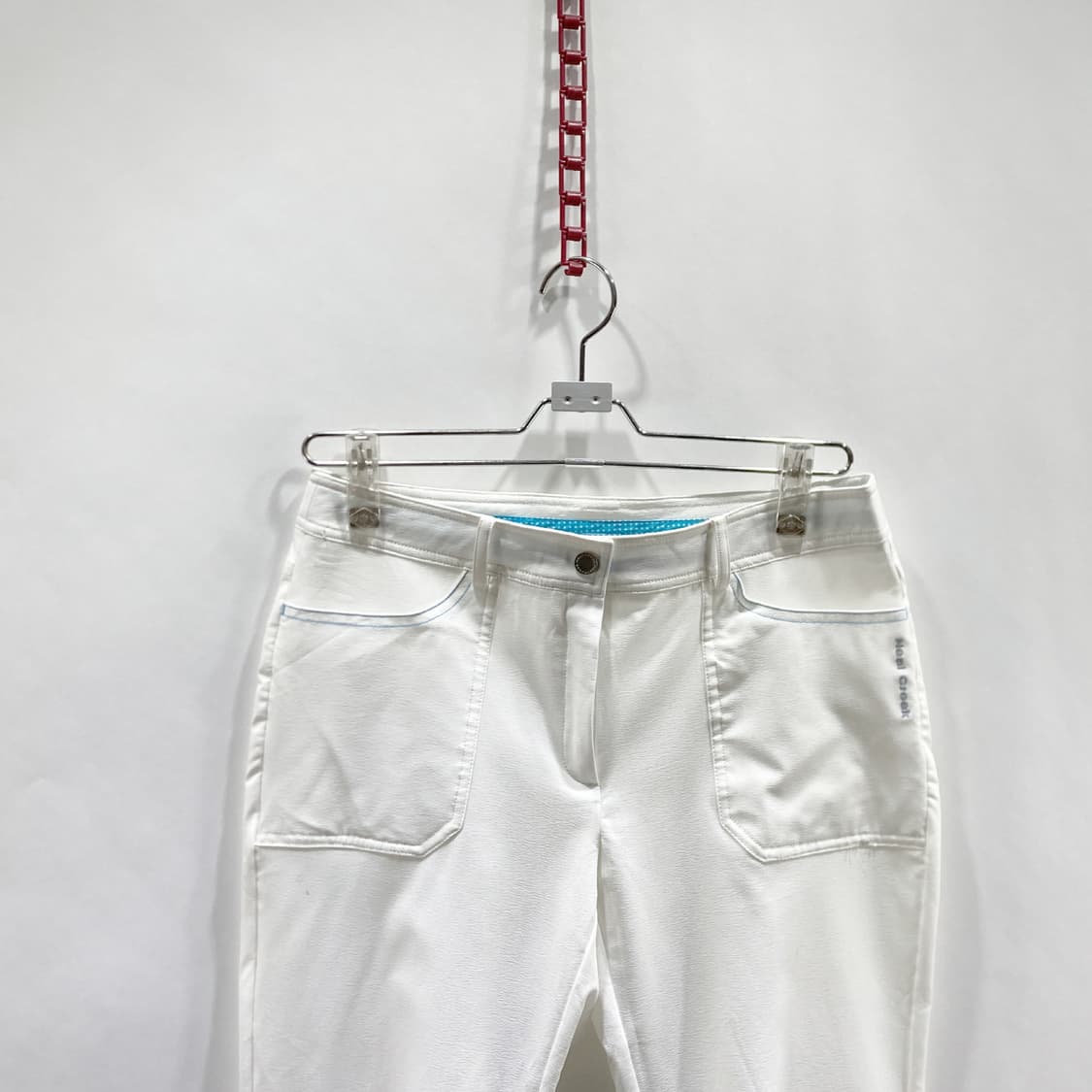 힐크릭 여성골프팬츠 화이트 29 상품이미지2