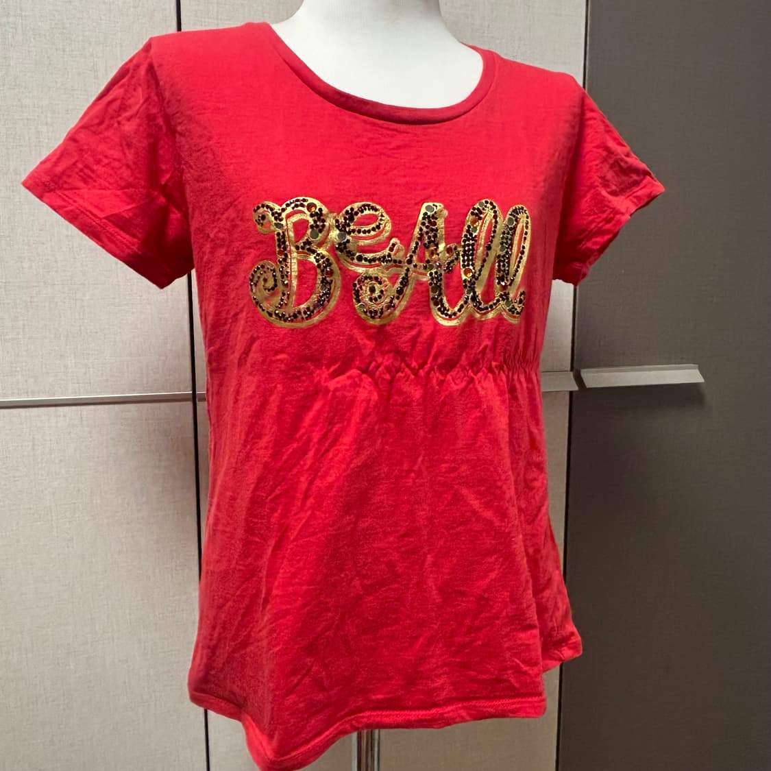 레드 반팔티 갸루 상품이미지1