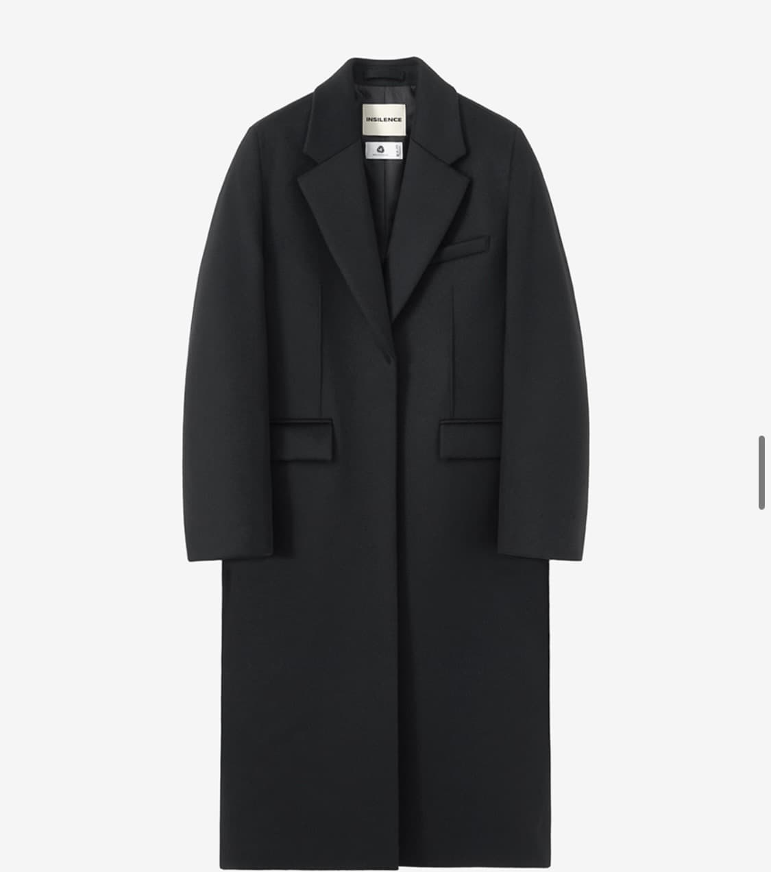 인사일런스우먼 블랙 코트  상품이미지4