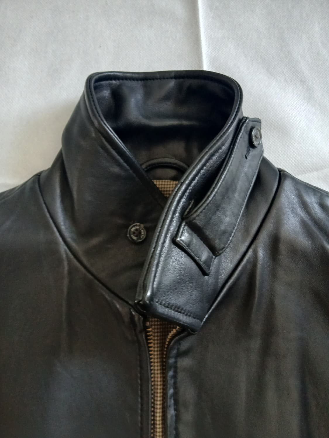 폴로 맥스웰 램스킨레더자켓 블랙M 상품이미지3