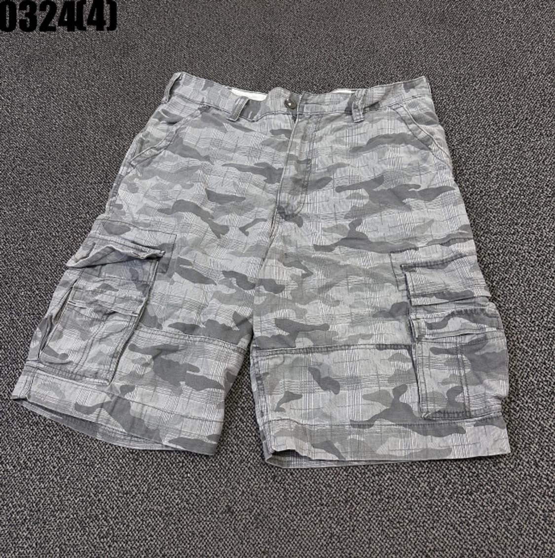 W34 리바이스 카고 반바지 회색 카모 패턴 0324(4) 상품이미지1