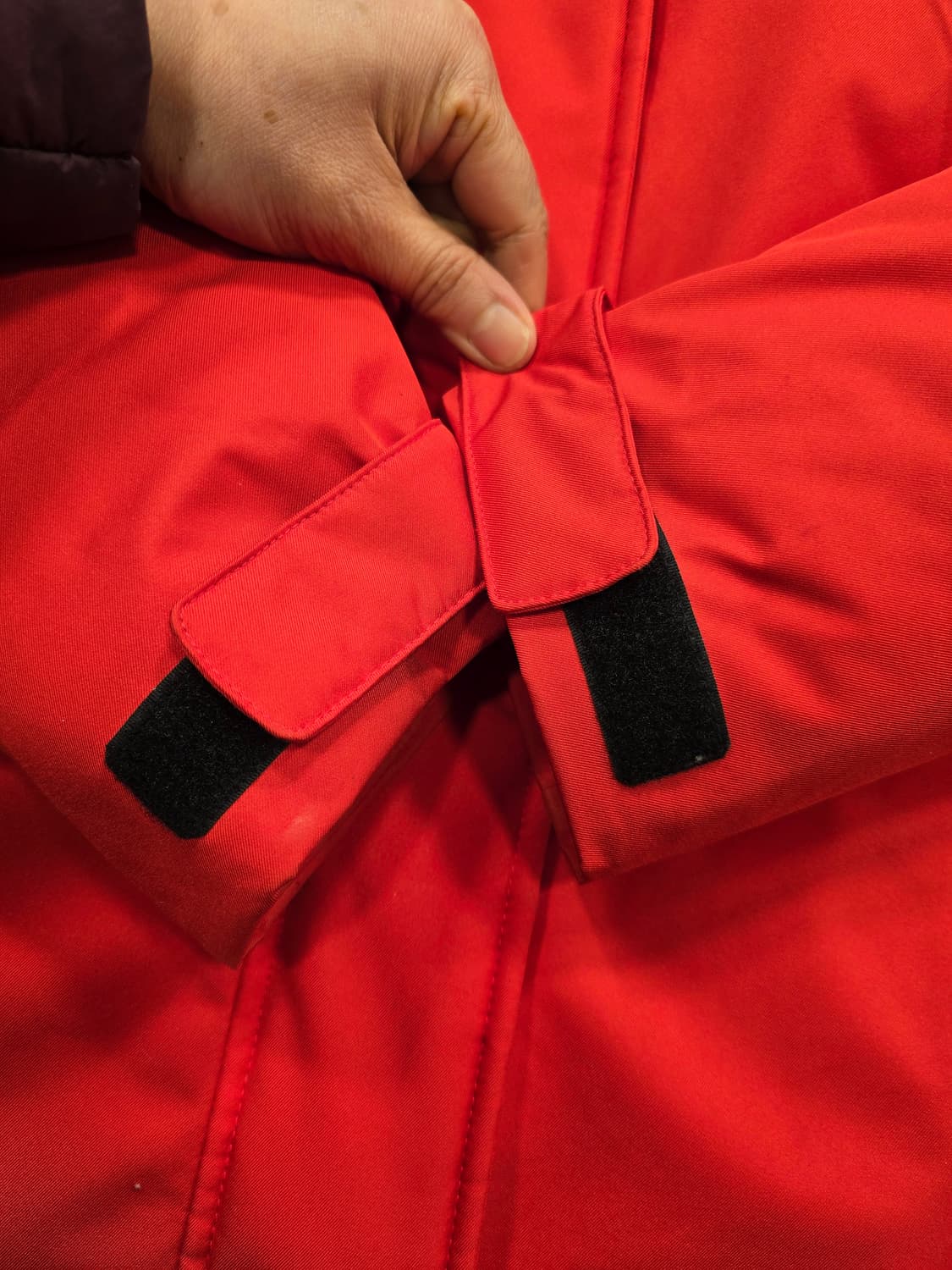 거의새거) 스케쳐스 남여공용 레드 롱패딩 90~95 상품이미지8