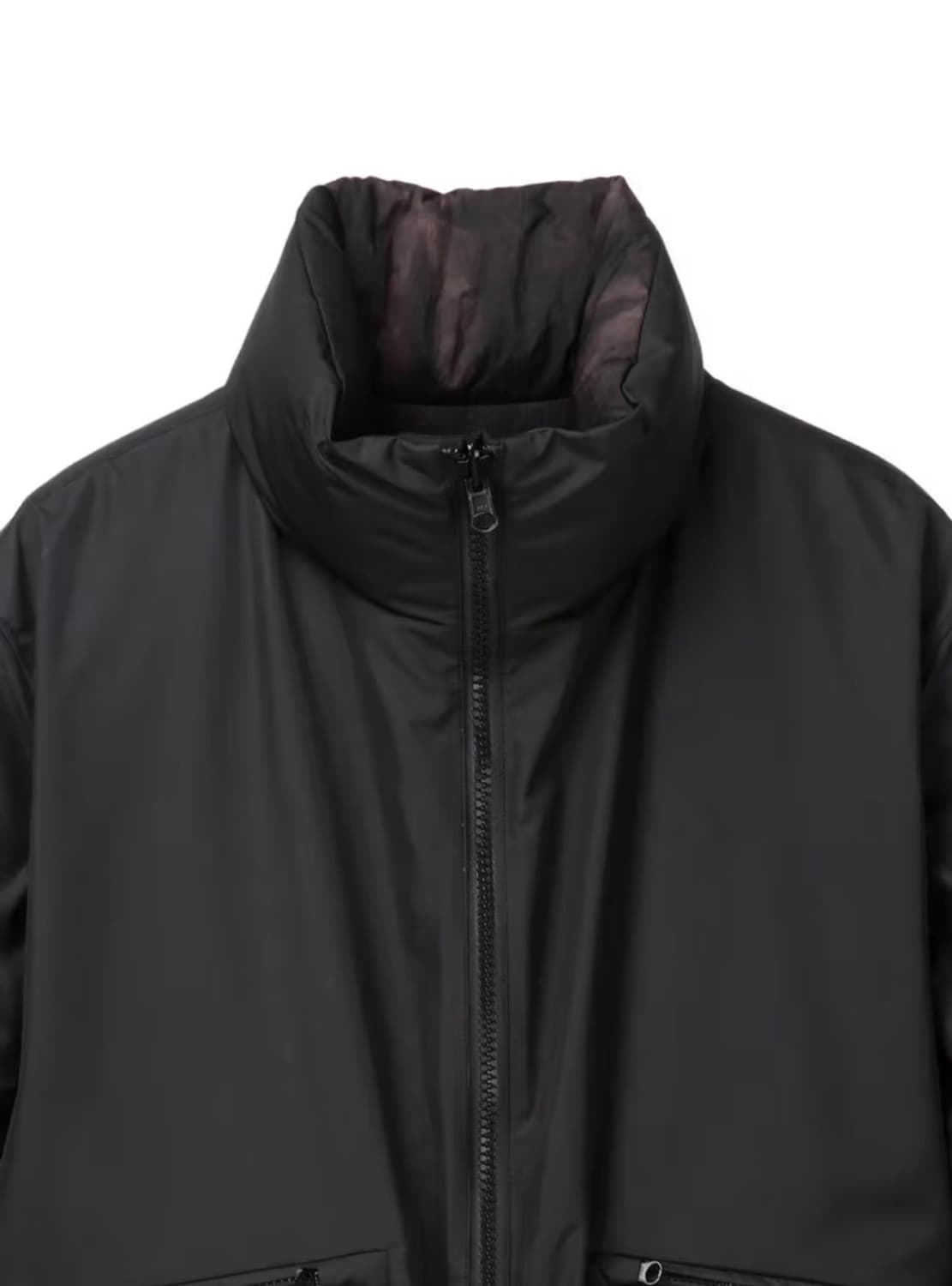 질스튜어트뉴욕 블랙 리버서블 구스다운 숏다운 점퍼 상품이미지5