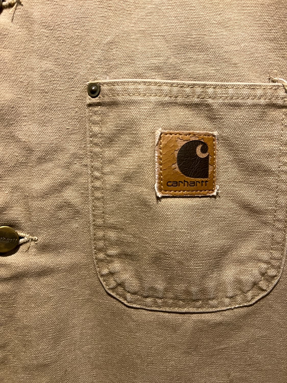 [L]칼하트 Made in USA C02 더티워싱 새들 초어 자켓 상품이미지3