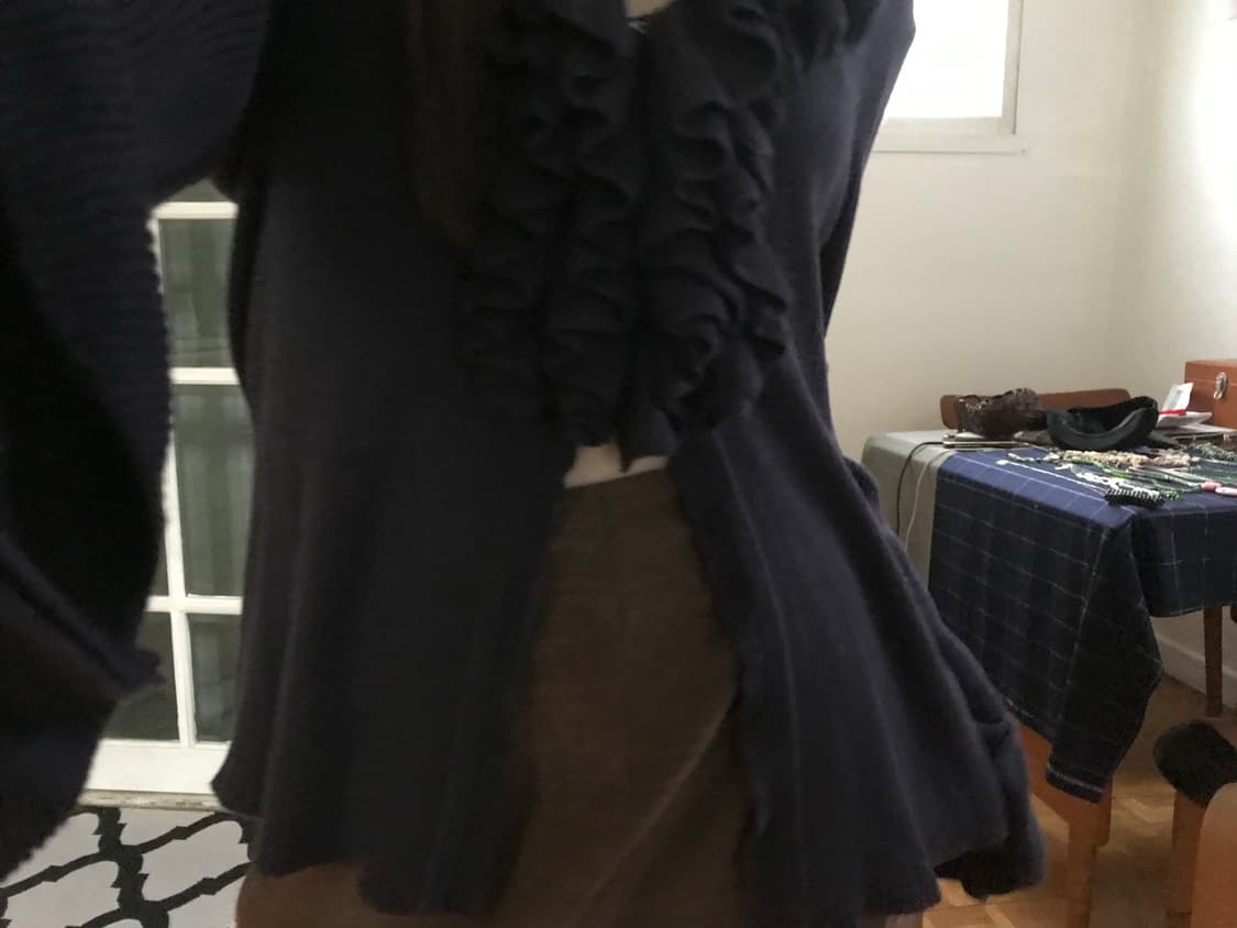 vintage purple fill cardigan  상품이미지3