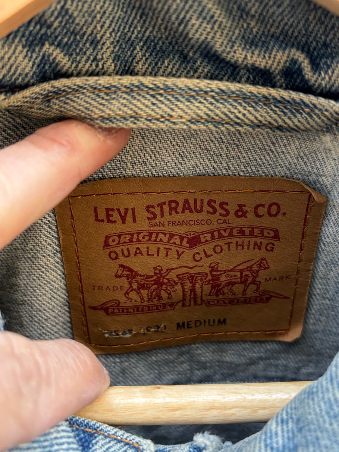 90s 리바이스 데님트러커 4세대 상품이미지7