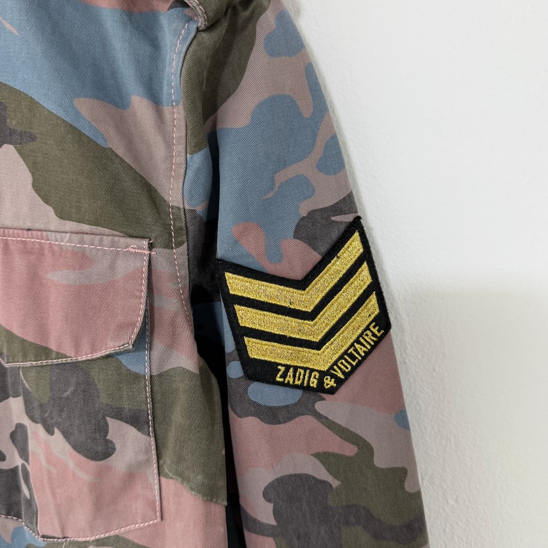 [S] 쟈딕앤볼테르 카모플라쥬 야상 자켓 상품이미지5