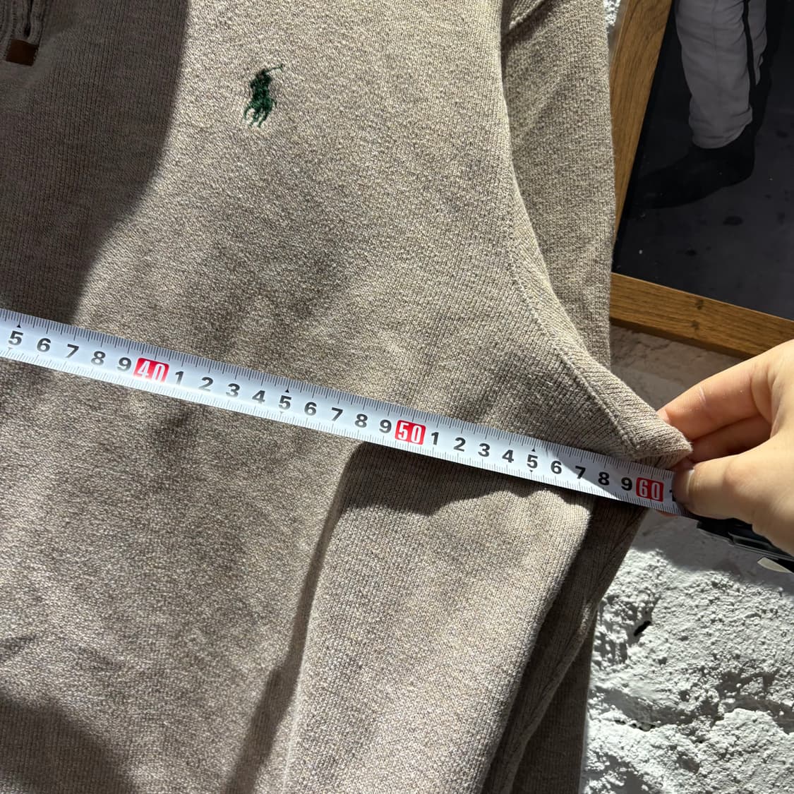 폴로 빈티지 브라운 하프집업 상품이미지8