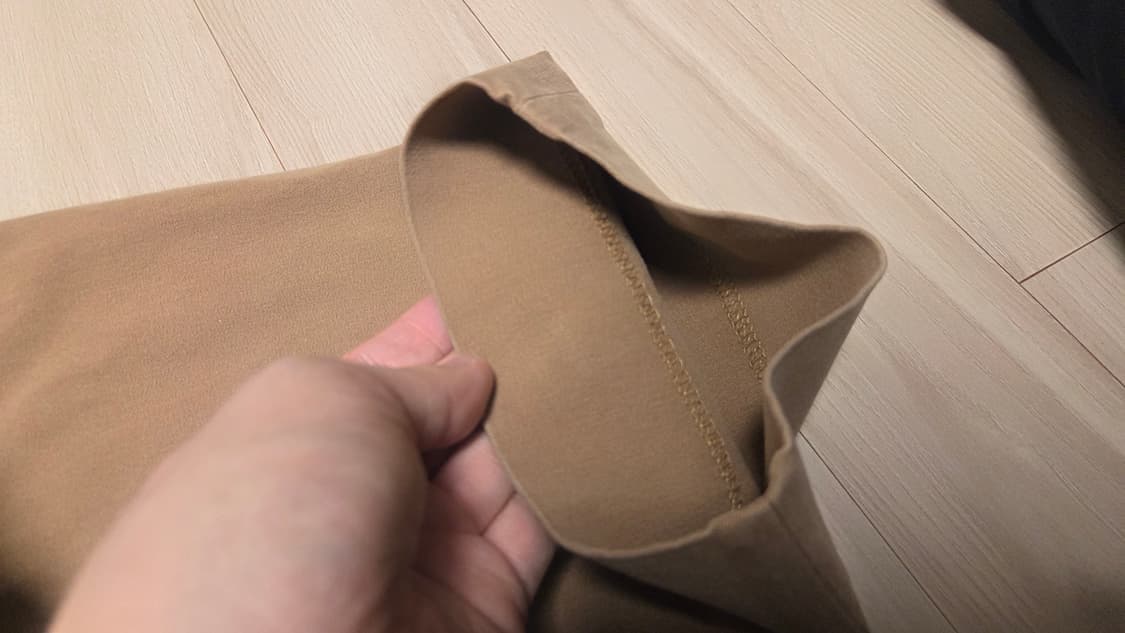 커스텀 멜로우 원턱 세미 배기 슬랙스 팬츠  상품이미지7