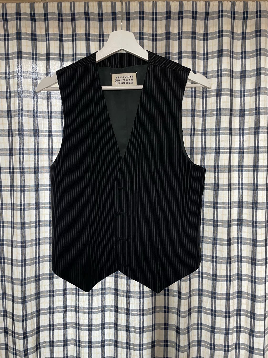 [44]08ss 마르지엘라 플랫,폴드 스트라이프 베스트 상품이미지2