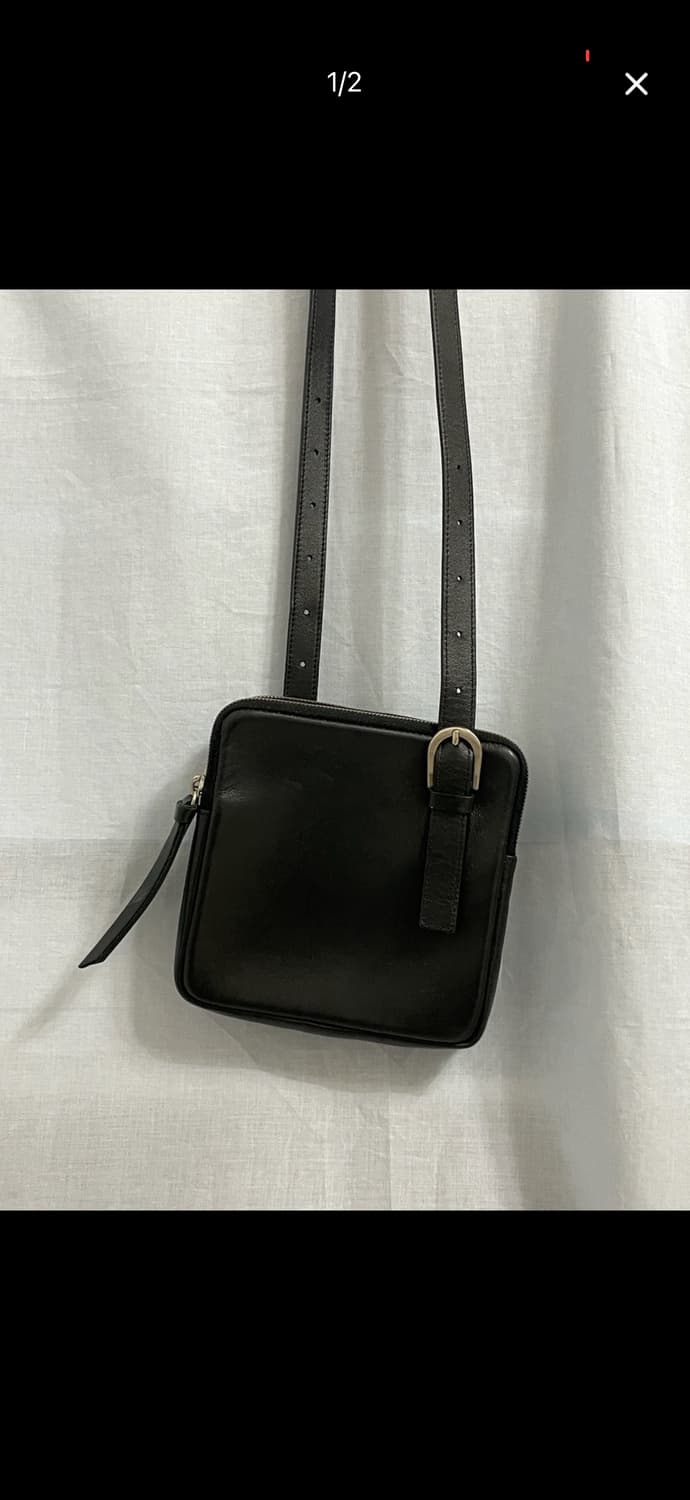 미닛뮤트 트윈스퀘어백 블랙 상품이미지1