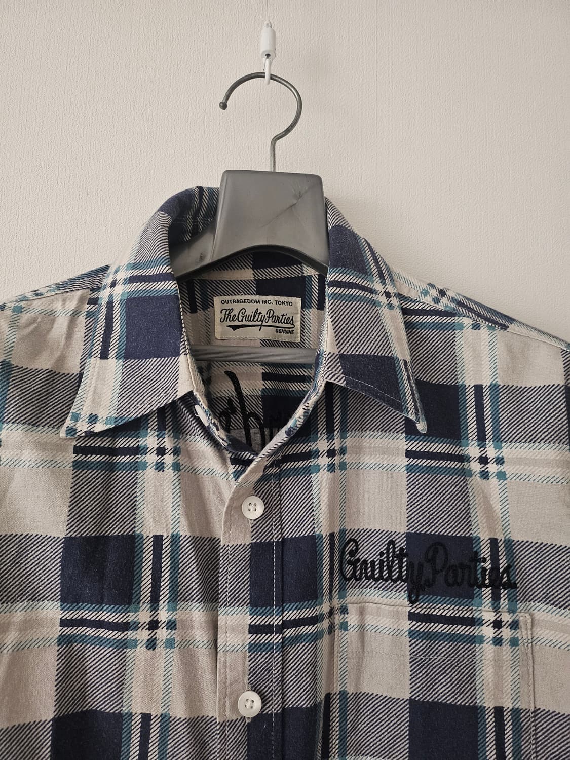 와코마리아 wacko maria 체크셔츠  상품이미지3