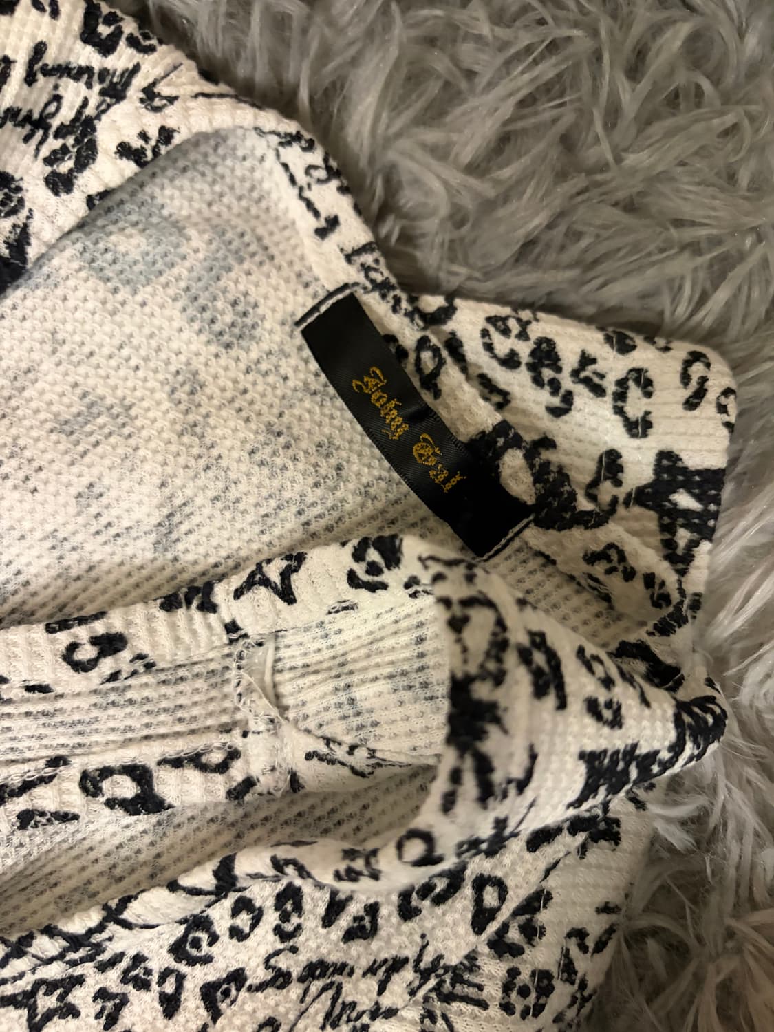 팝무늬 빈티지 골지나시  상품이미지3