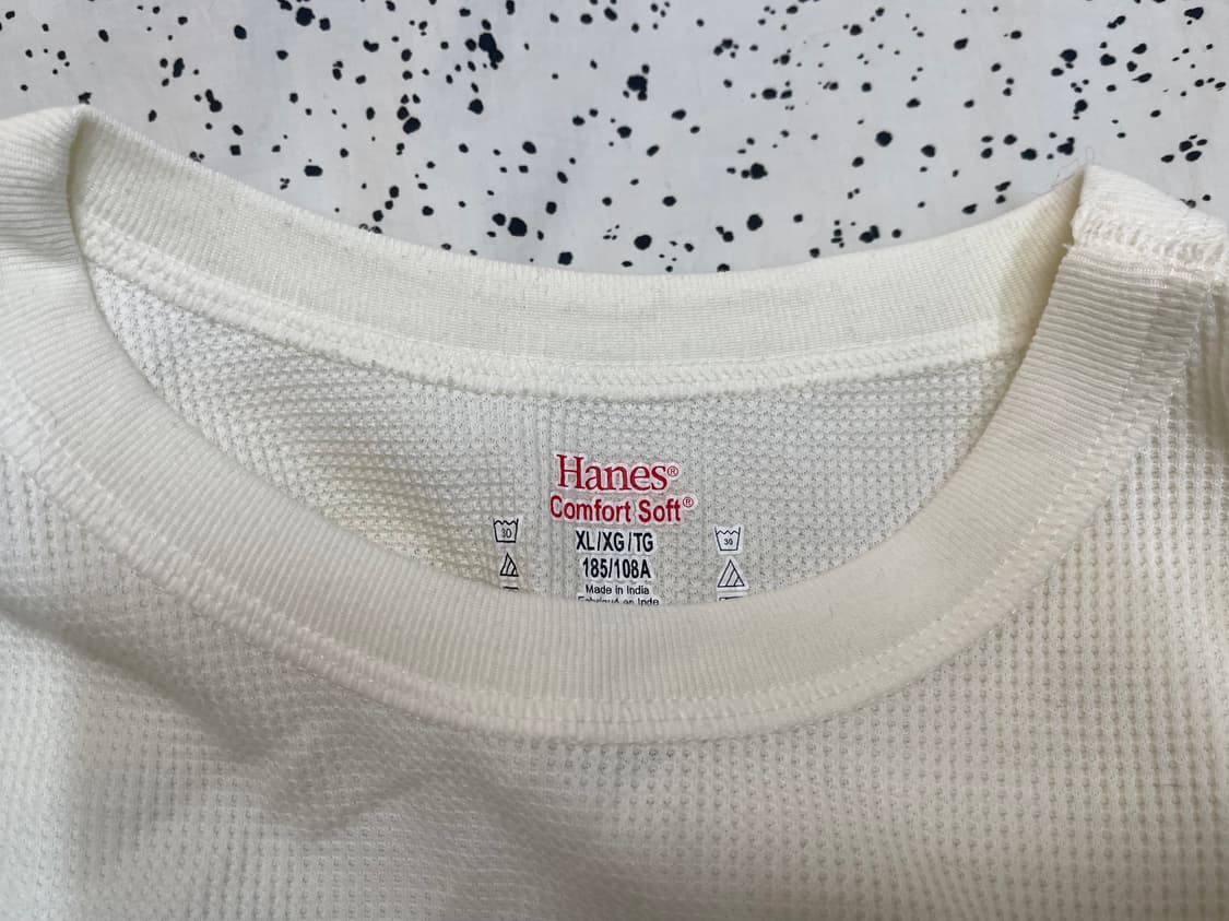 슈프림 헤인즈 본즈 써멀 크루 내츄럴 (XL) 상품이미지6