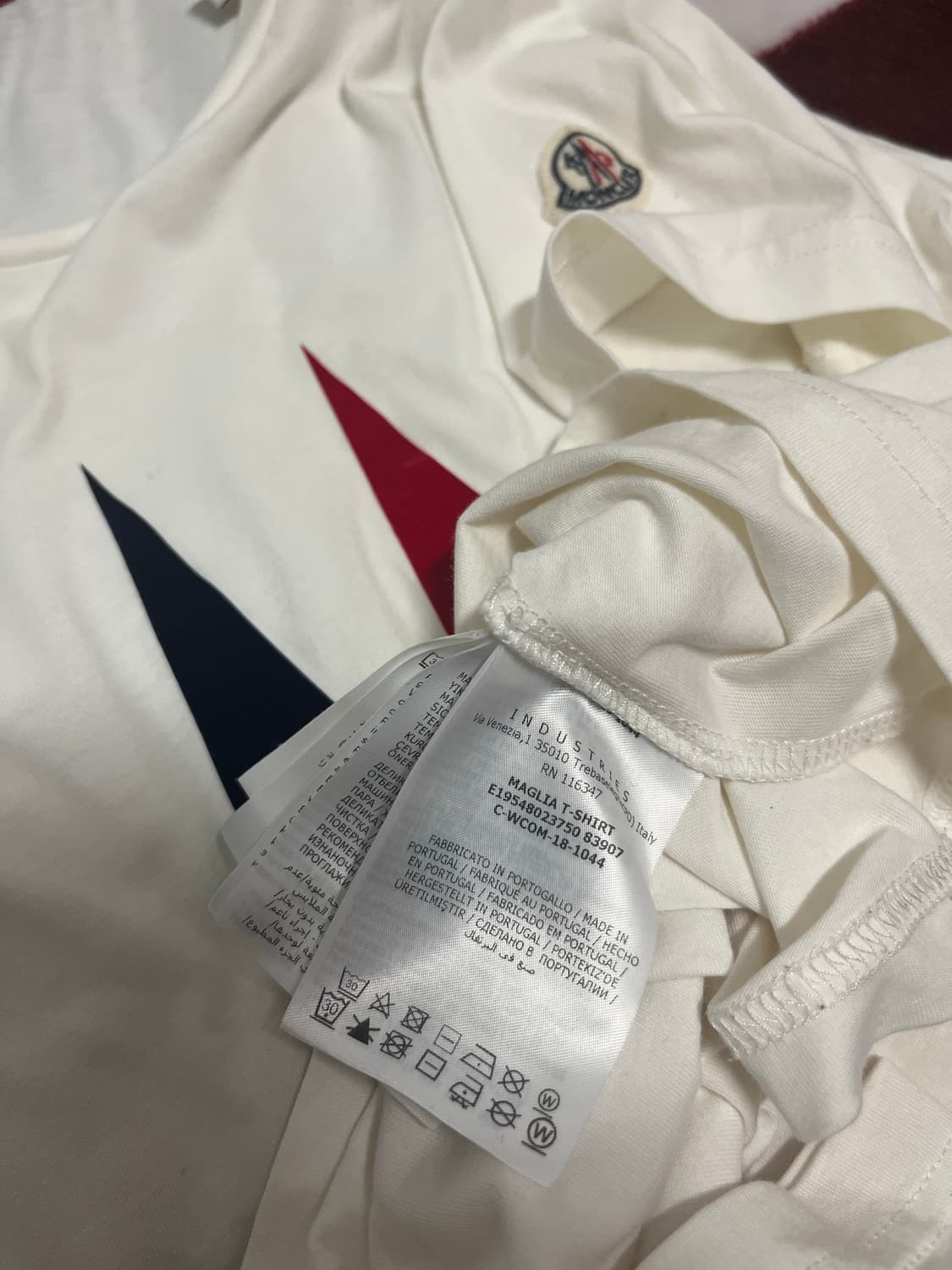 MONCLER MAGLIA T-SHIRT 반팔티 14사이즈 정품 상품이미지3