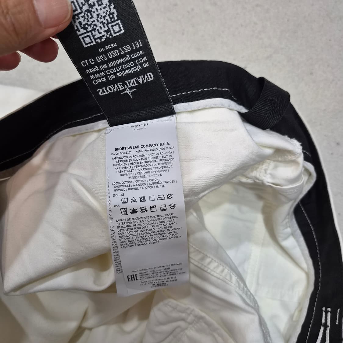 스톤아일랜드  카고반바지33 상품이미지5