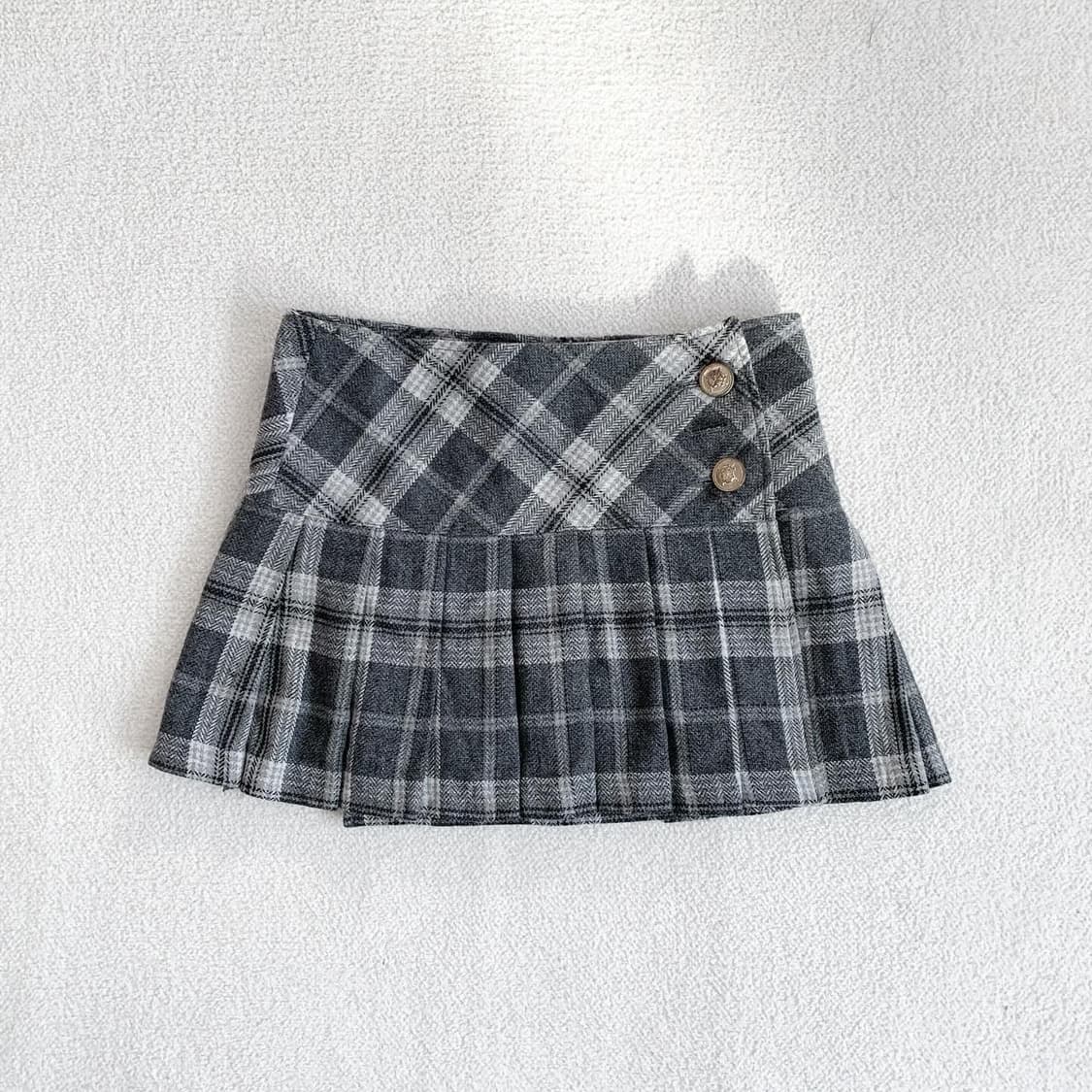 y2k 스쿨룩 체크 미니 스커트 상품이미지1