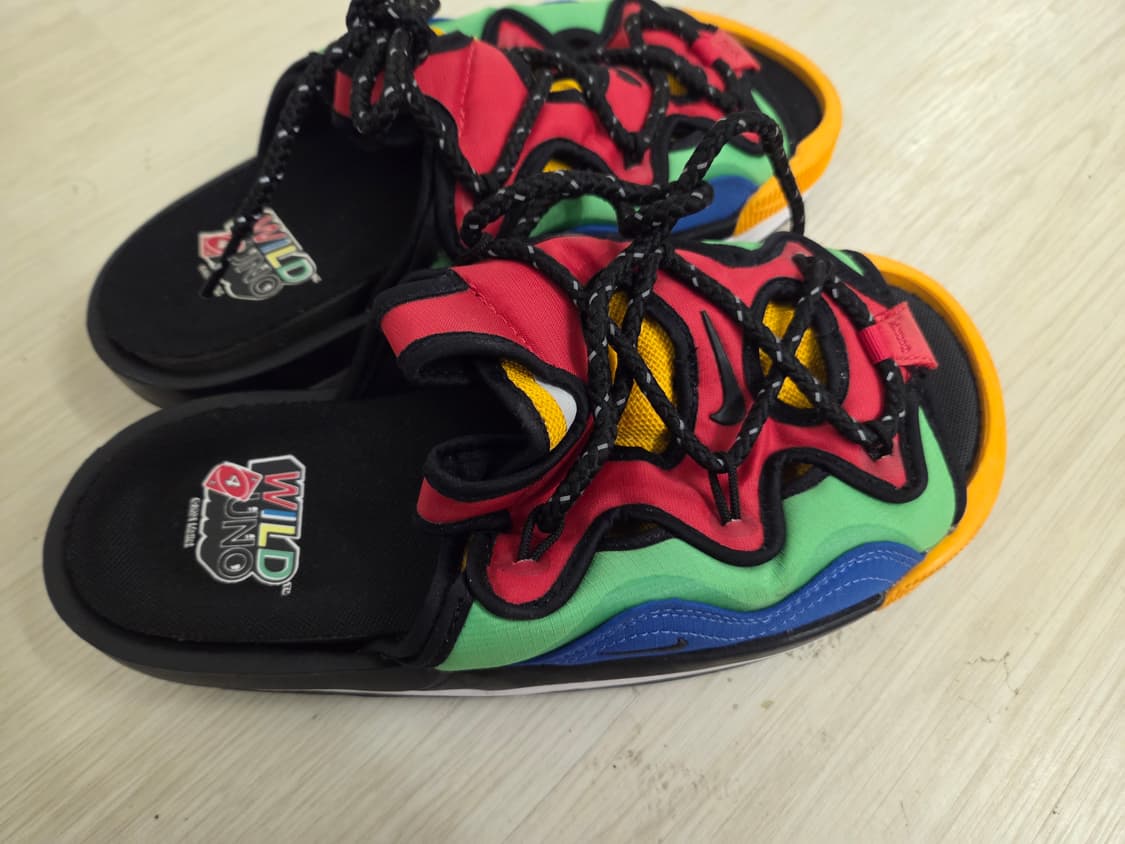 나이키 x 우노 와일드 디노 슬리퍼 멀티컬러 245 상품이미지3