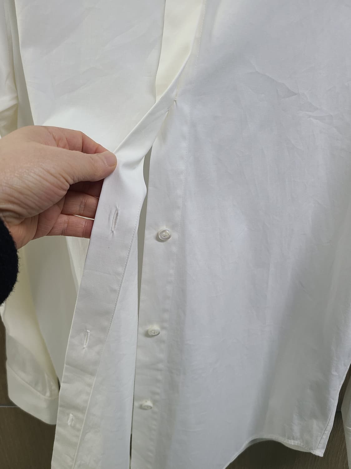 Theory 띠어리 여성 셔츠 보이핏 M 상품이미지3