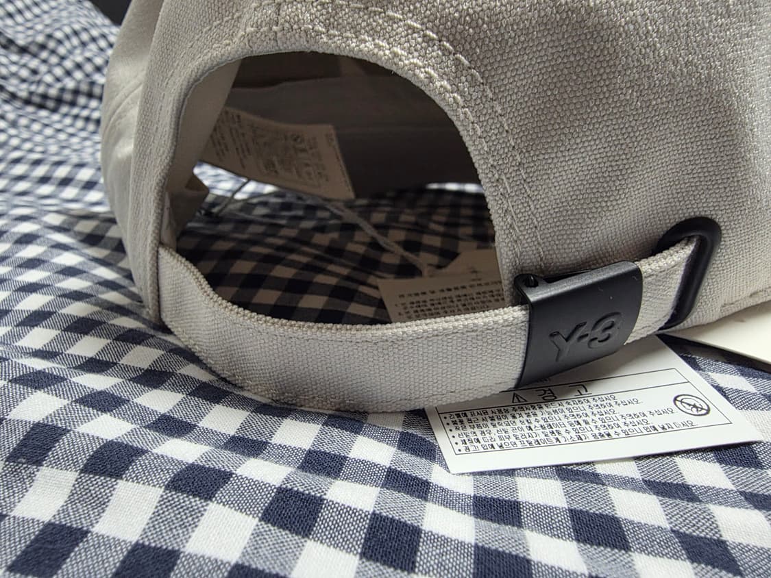 (새상품) Y-3 로고캡 Talc 상품이미지3