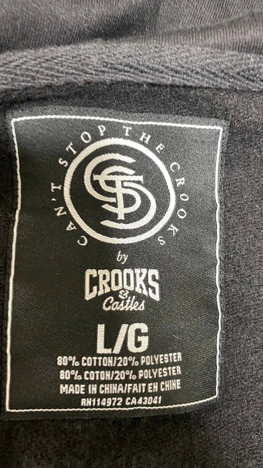 Crooks & Castles 후드집업 L 상품이미지3
