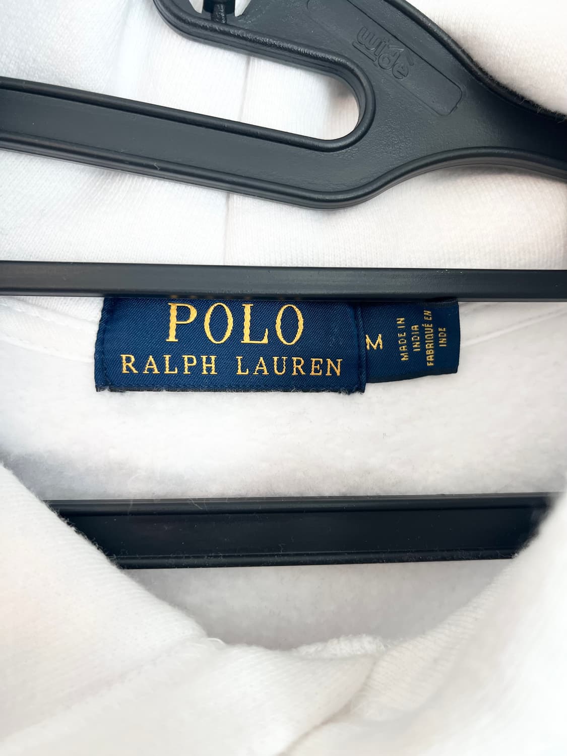 폴로 랄프로렌 화이트 후드티 (M)  상품이미지4