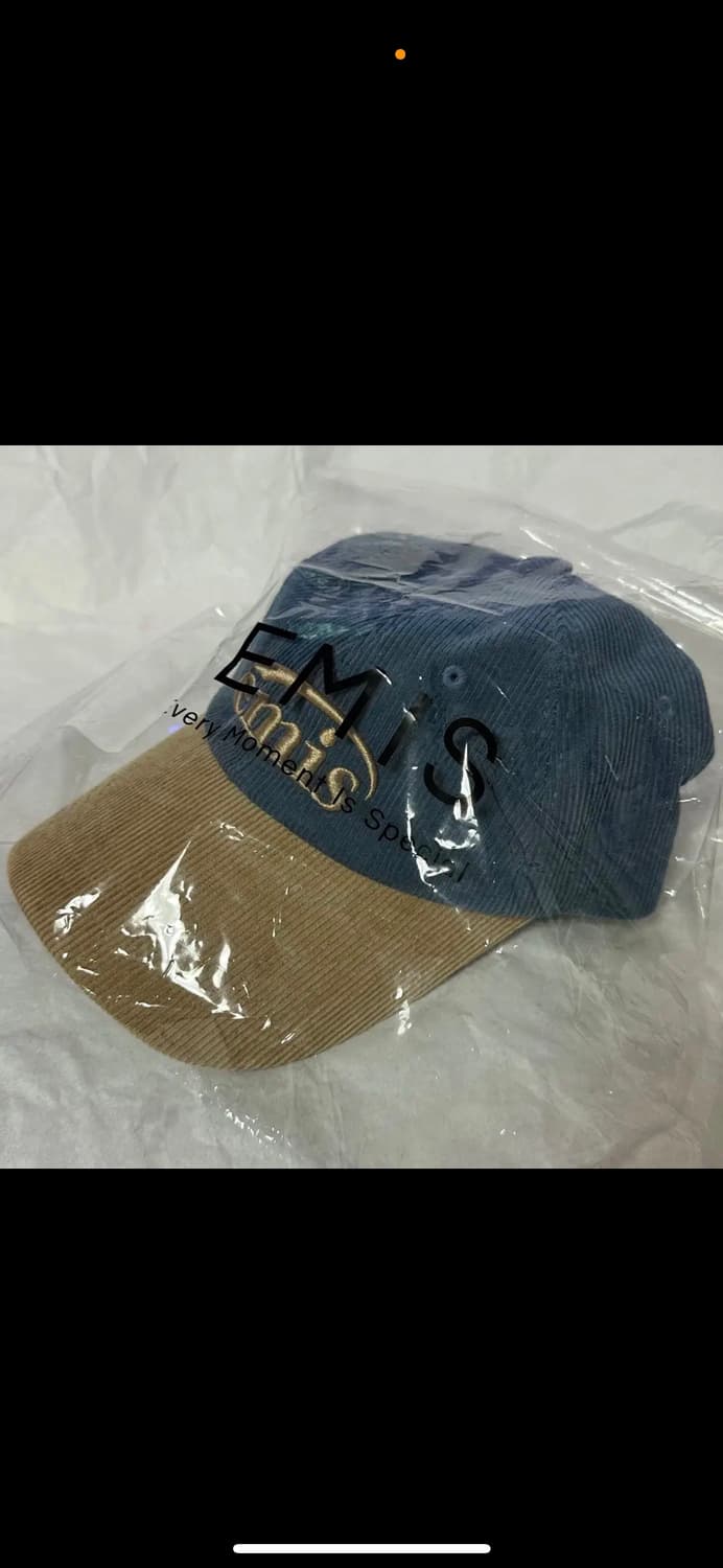 이미스 코듀로이 투톤 볼캡 블루 새상품  상품이미지6