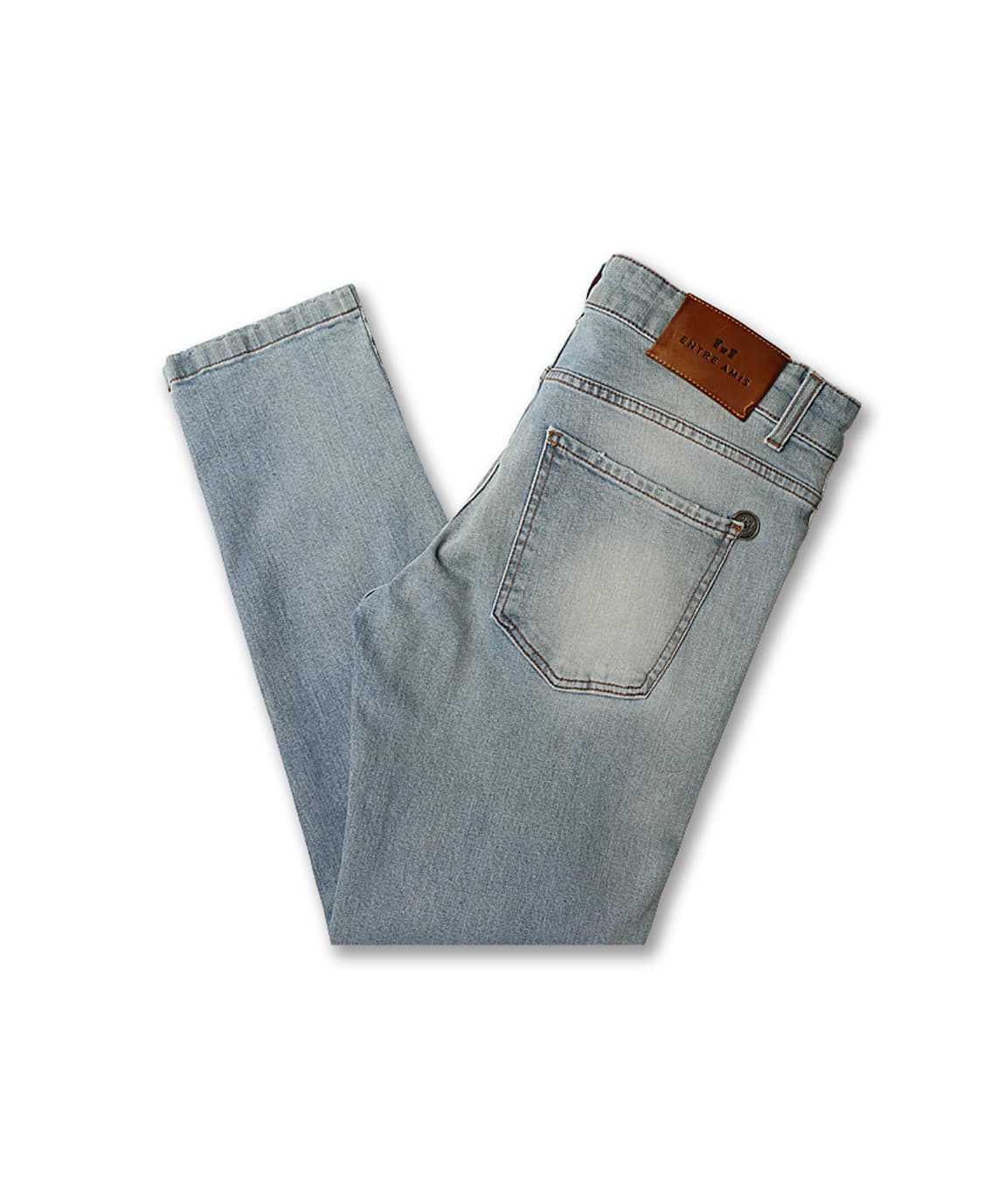엔트레 아미스 [Entre Amis] 연청 나폴리 빈티지 슬림 데님 팬츠 상품이미지2
