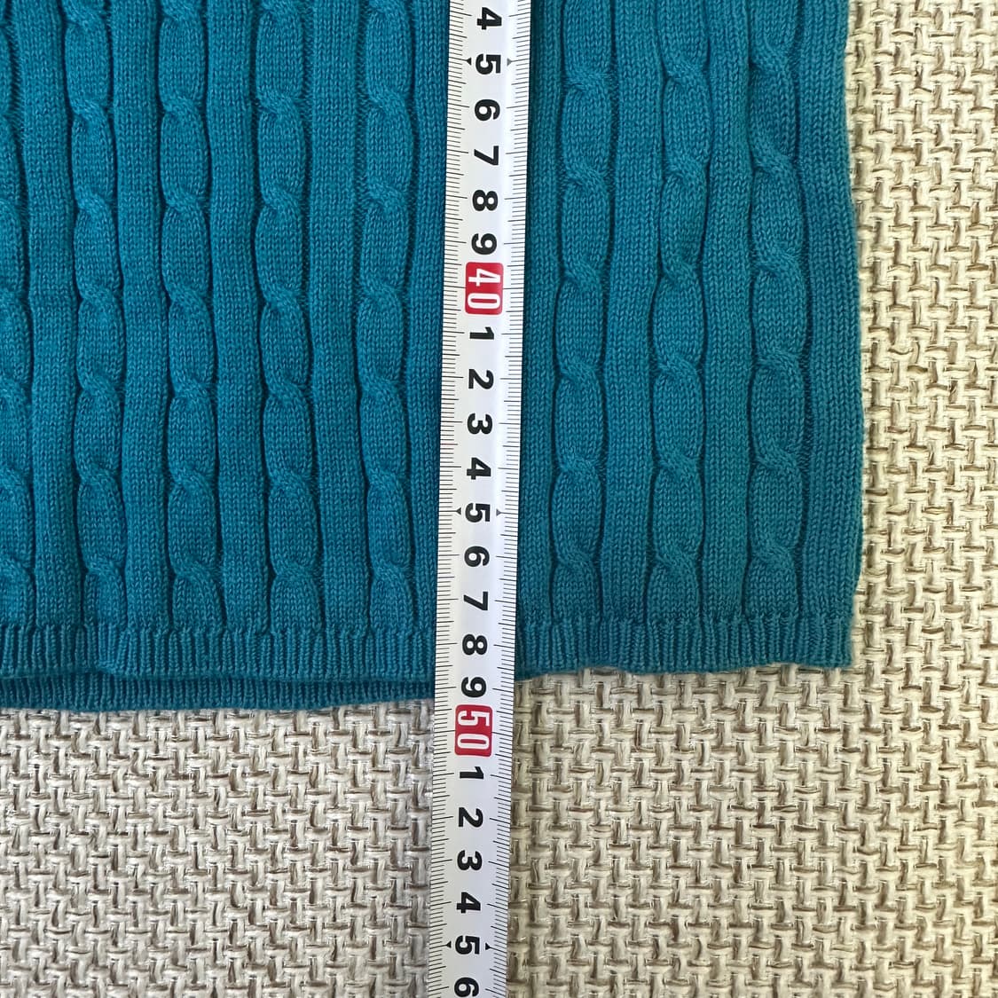 실측확인 빈티지 여자 반팔 니트 0415D 상품이미지6