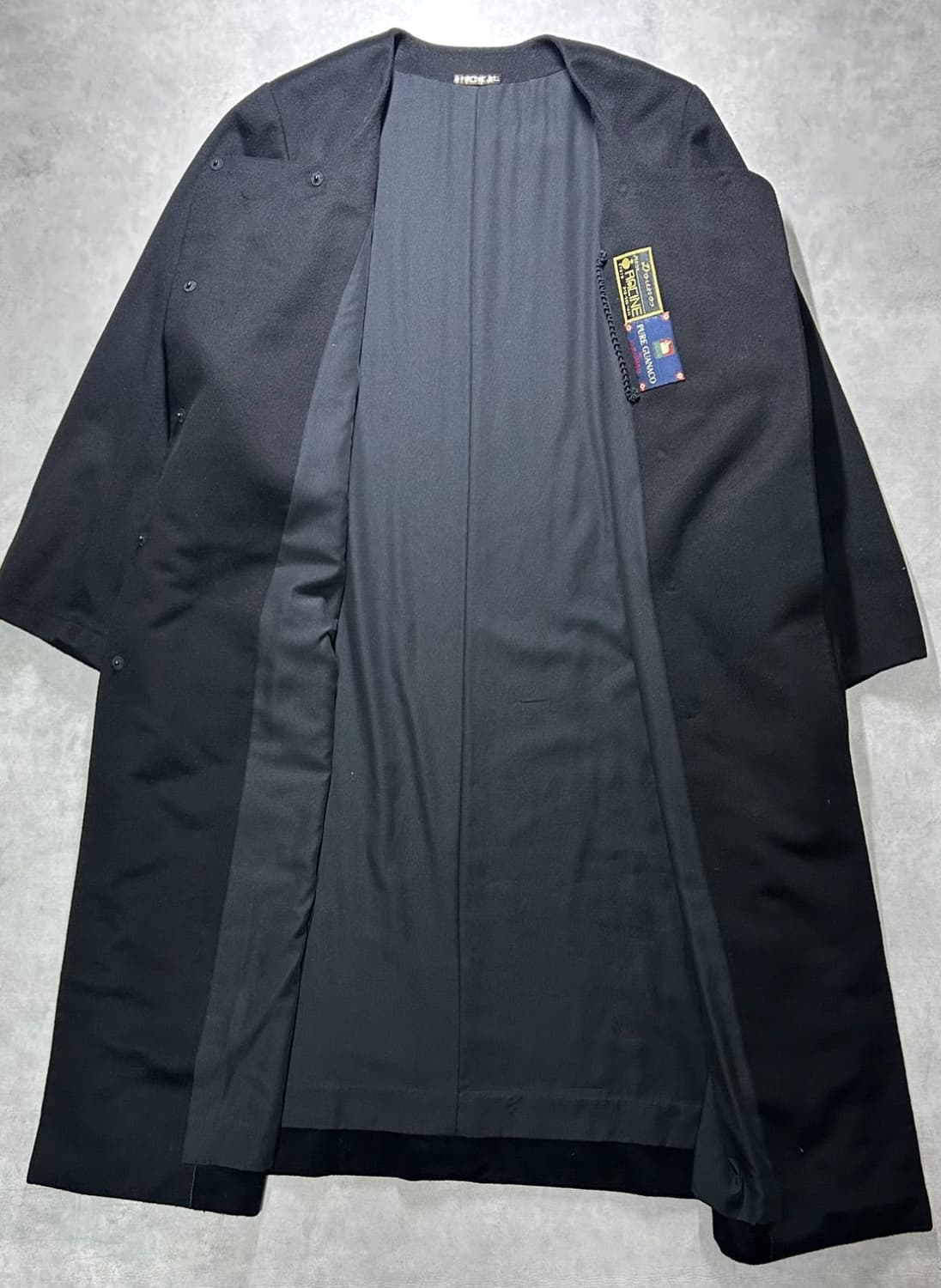 정가 2400 콜롬보 100% 구아나코 과나코 비쿠냐 코트 상품이미지3