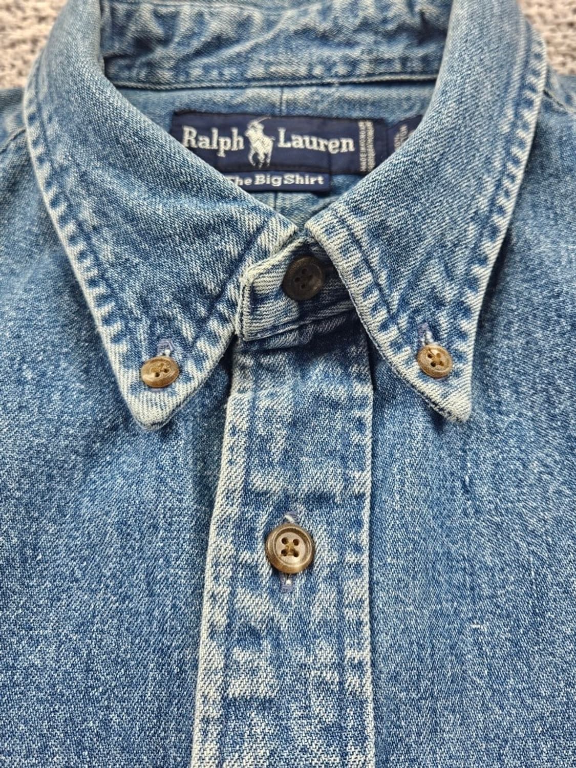80's 폴로랄프로렌 데님 더 빅 셔츠 ( 10 ) / 11452 상품이미지10