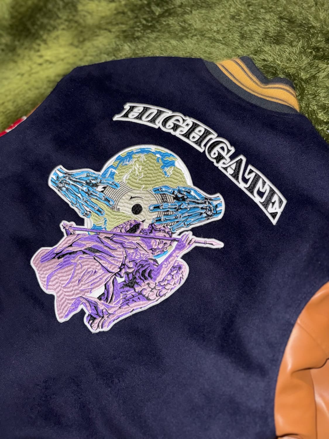 [1] High Gate Japan 하이게이트 패치워크 바시티 자켓 상품이미지9