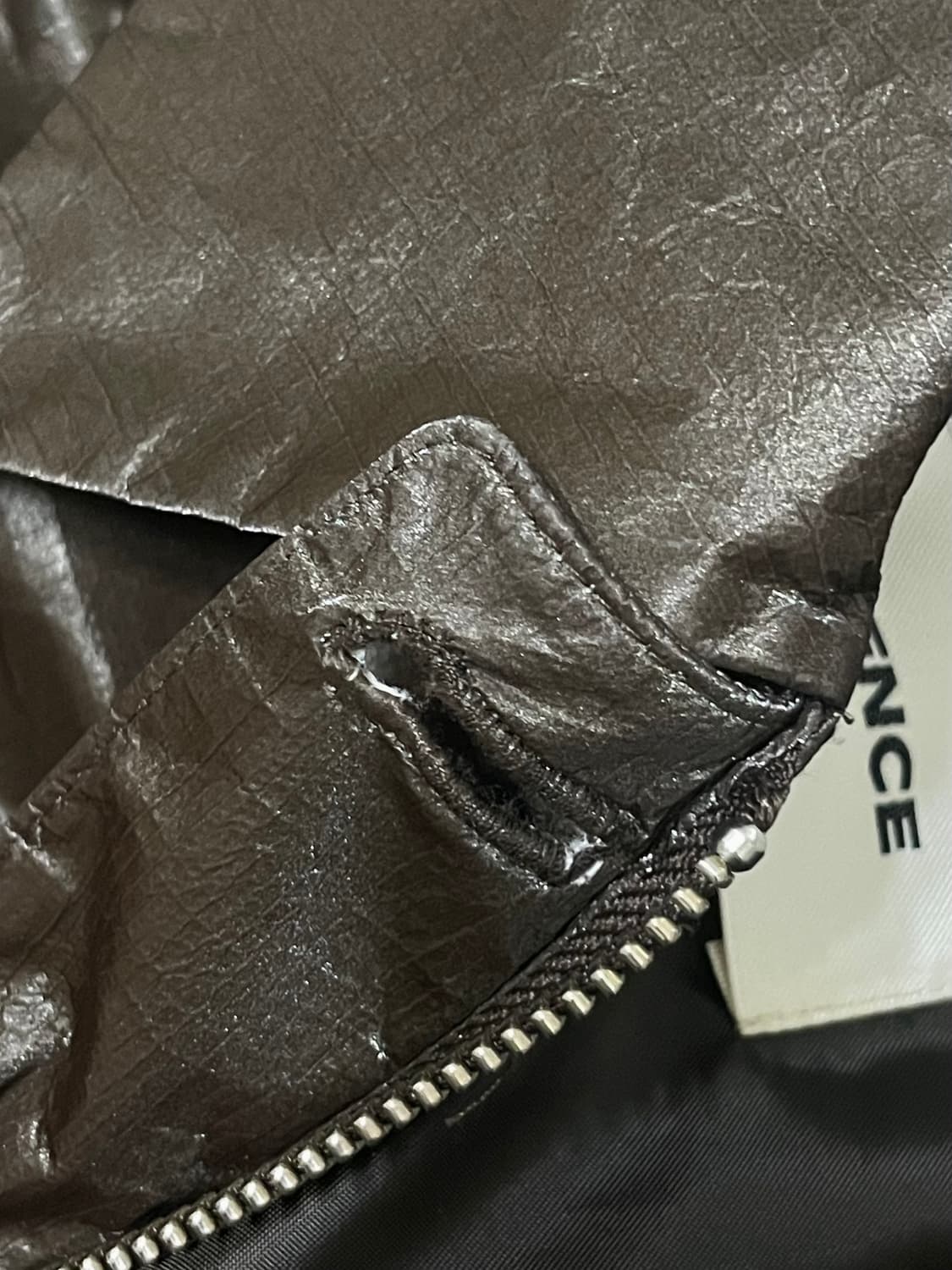 인사일런스 우먼 블루종 브라운 상품이미지2