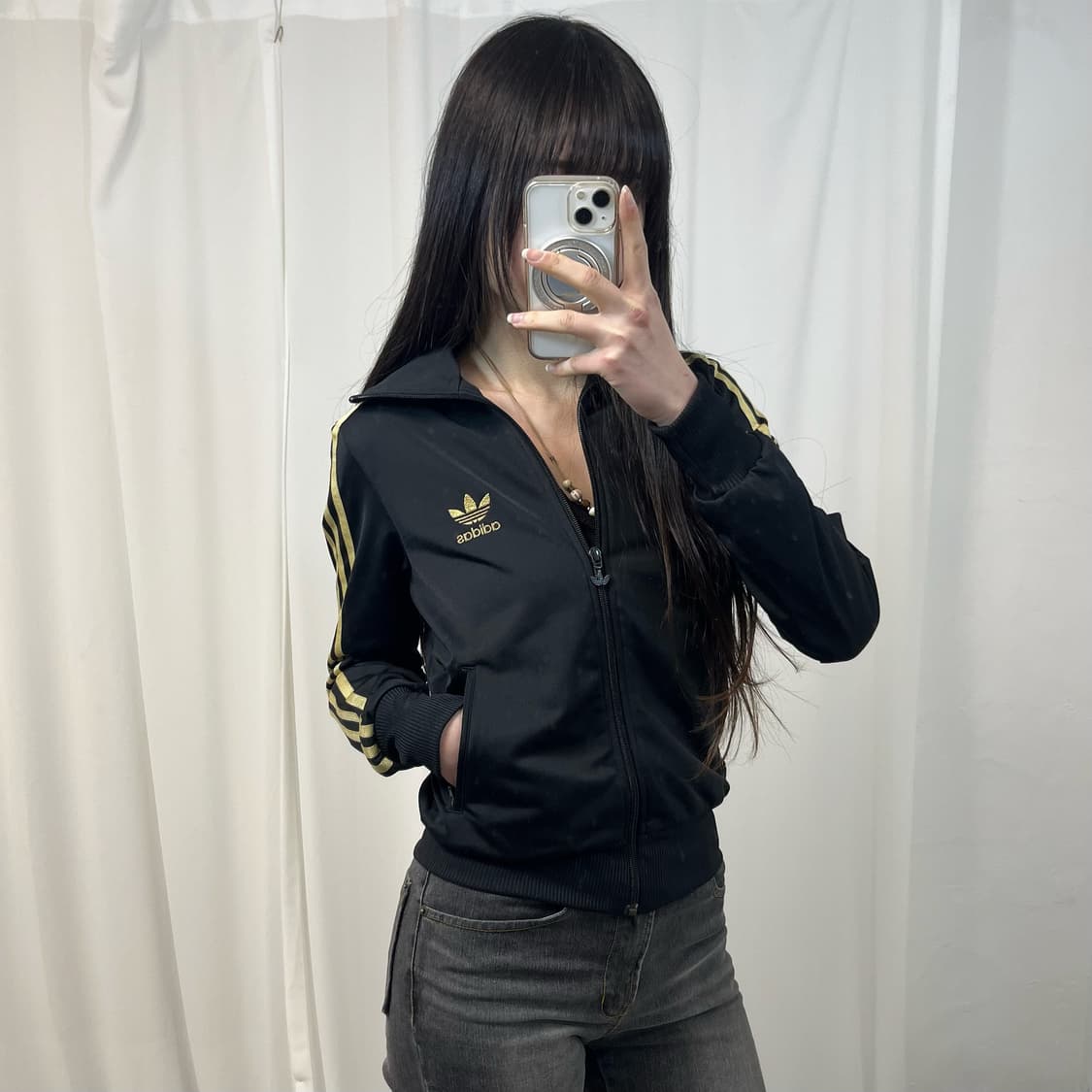 Adidas Firebird Black Gold Jersey 상품이미지1