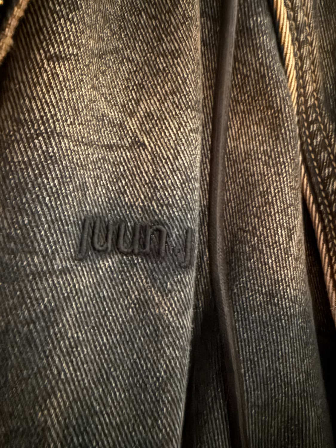 준지 남성 후드 데님자켓 상품이미지3