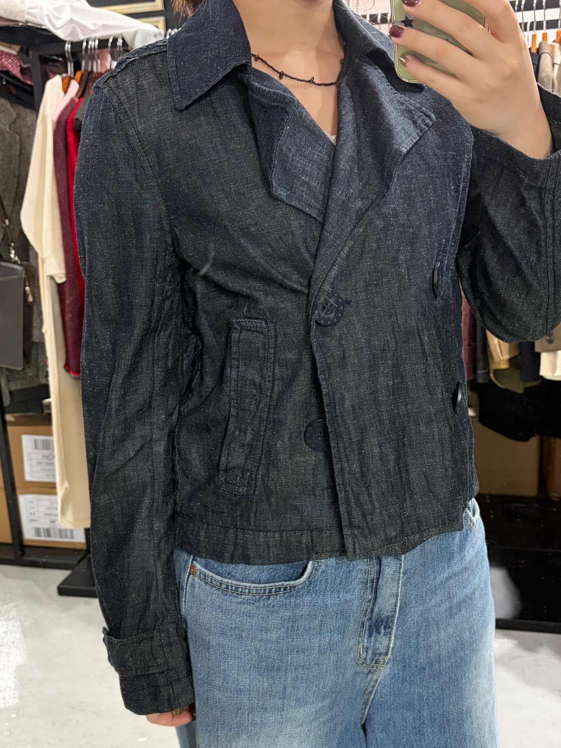 폴로 랄프로렌 여성 린넨자켓 더블자켓 상품이미지9