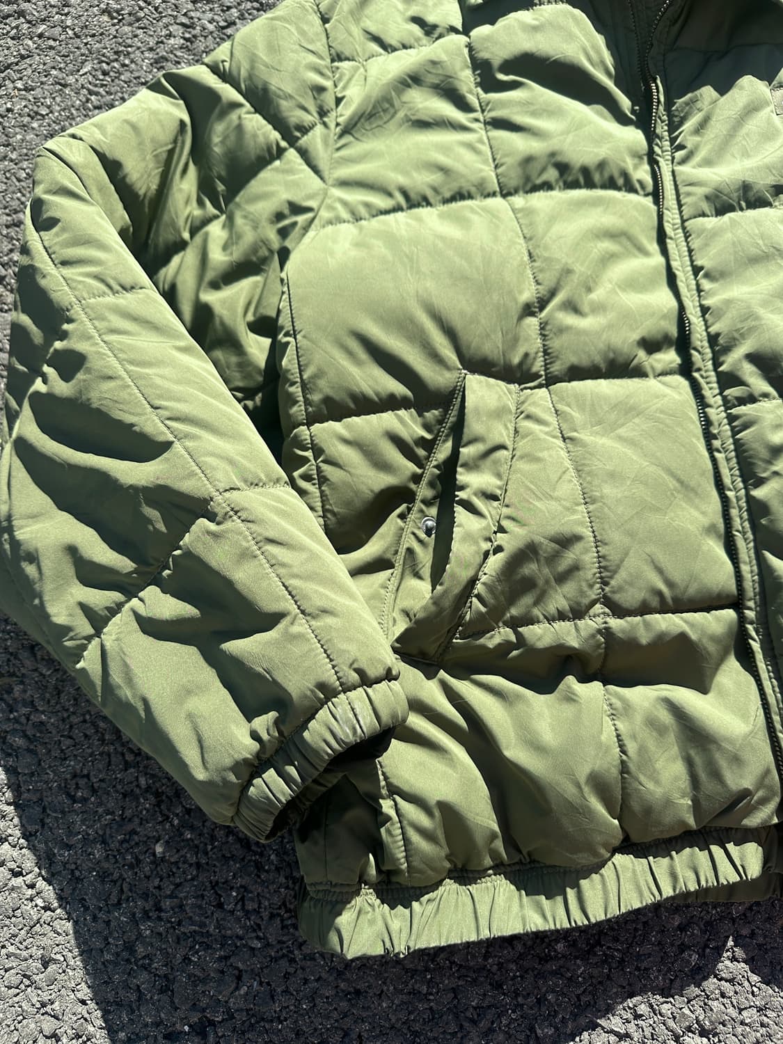 [L] 디키즈 패딩 카키 컬러 상품이미지4