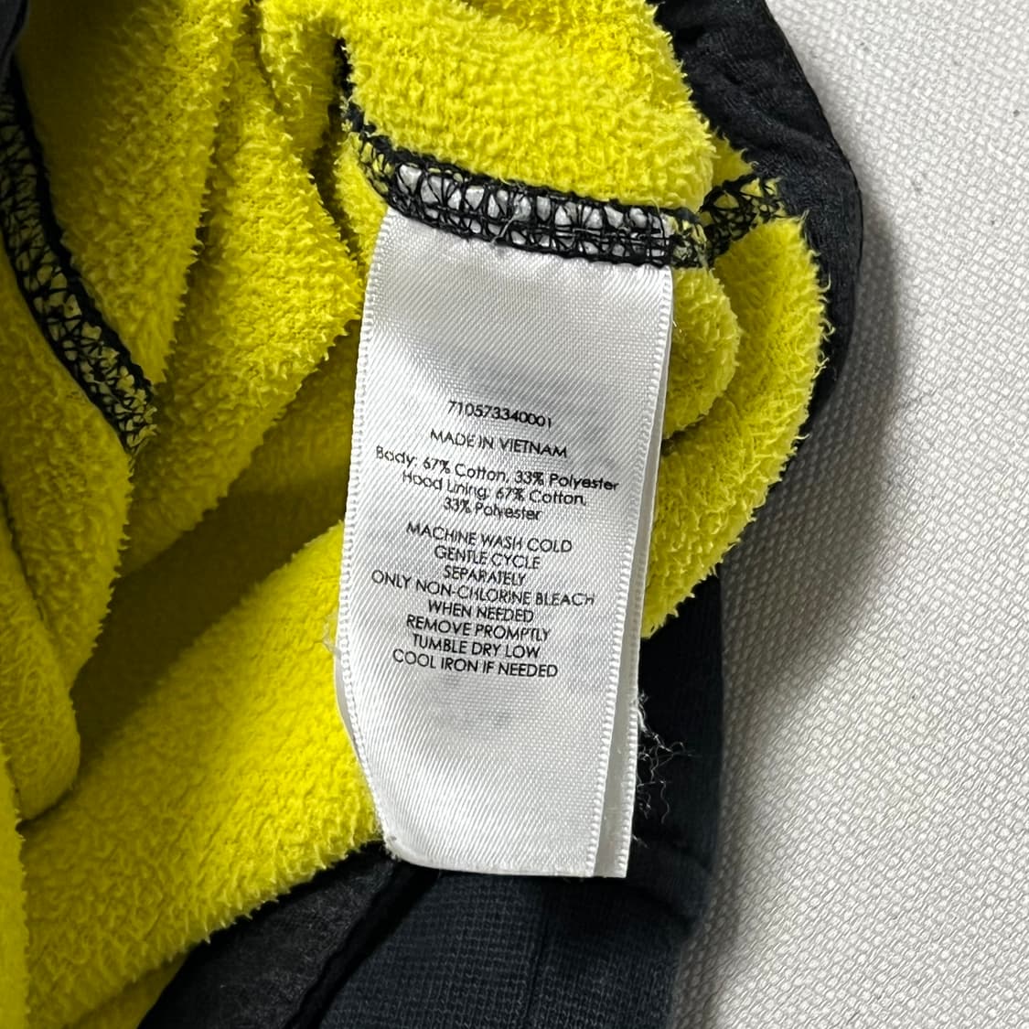 L 폴로랄프로렌 블랙 기모 후드 집업 상품이미지5