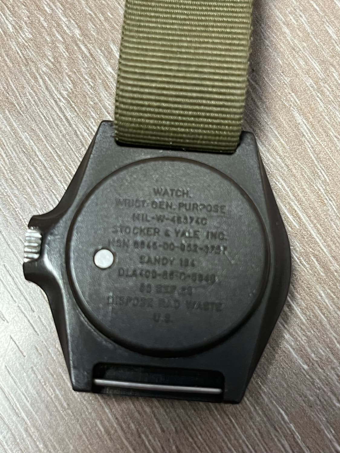 미군 MIL-W-46374C 수동 시계 상품이미지2