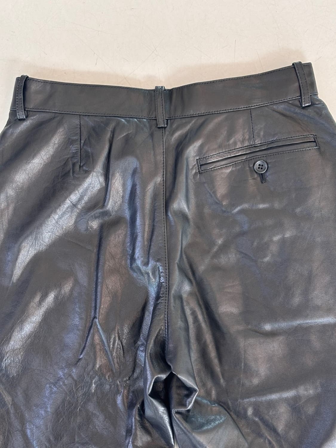 Vintage Paul Smith Leather Pants 상품이미지6