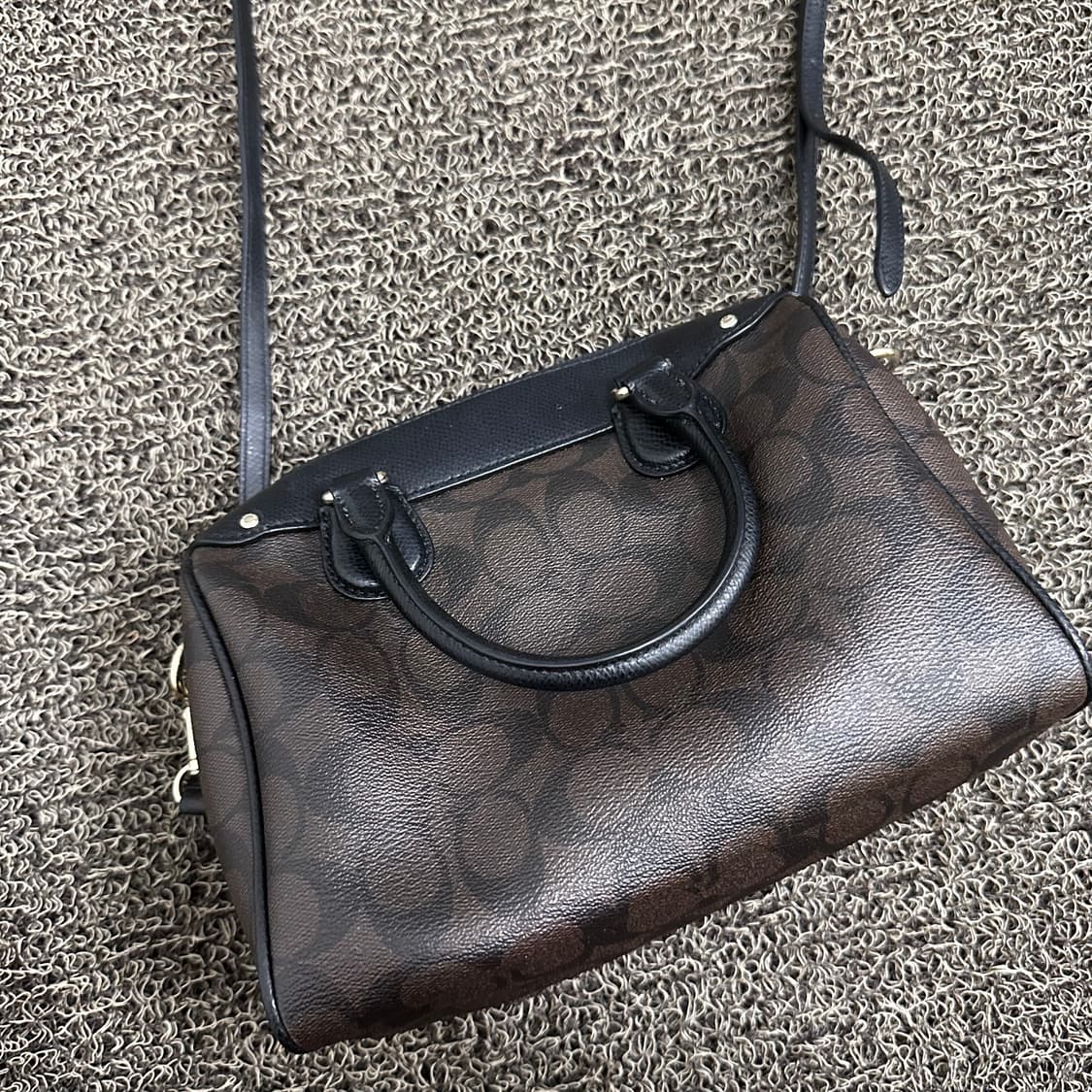 COACH 코치 여성 시그니처 보스턴백 크로스가방 토트백 상품이미지5