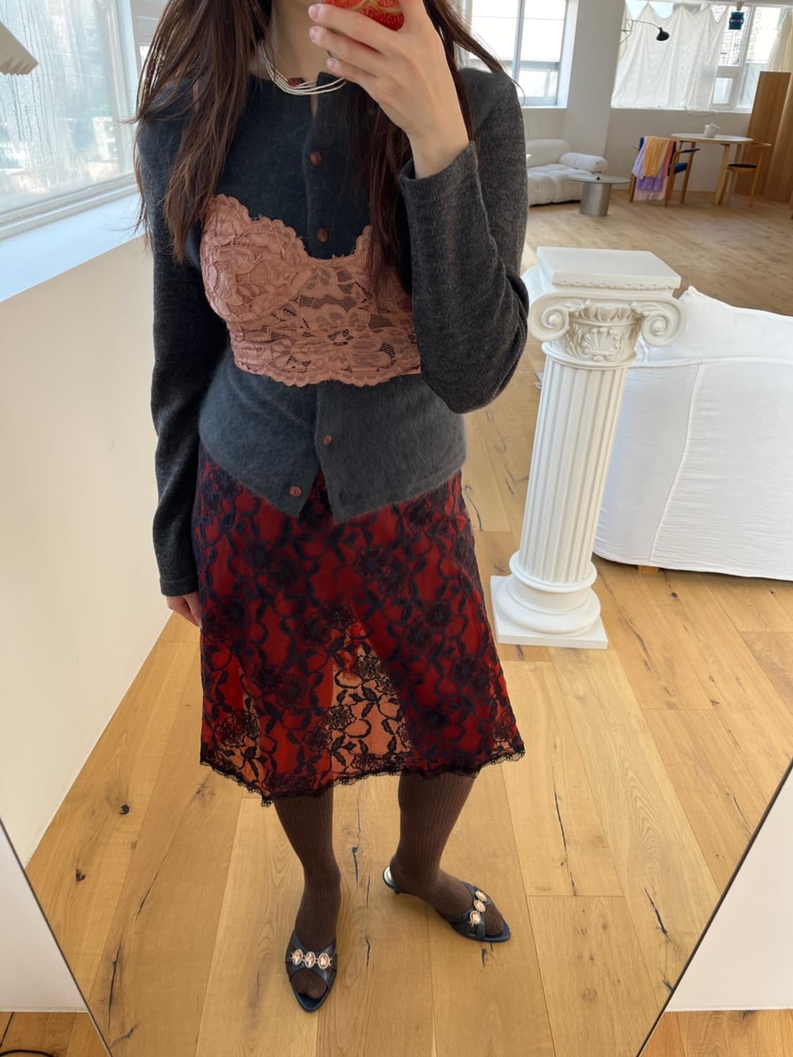 Rouge lace slip SK 상품이미지4