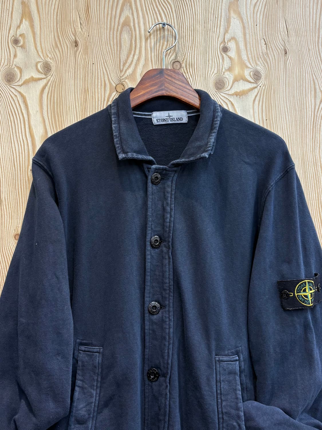 스톤아일랜드 패치 빅버튼 자켓 상품이미지3