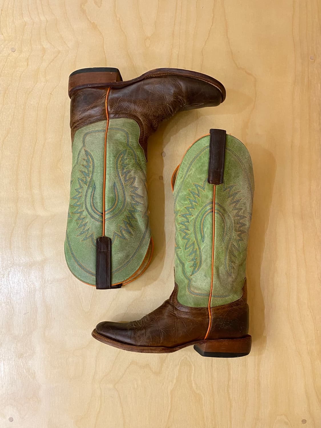 00s HP square toe western boots 스퀘어토 웨스턴 상품이미지1