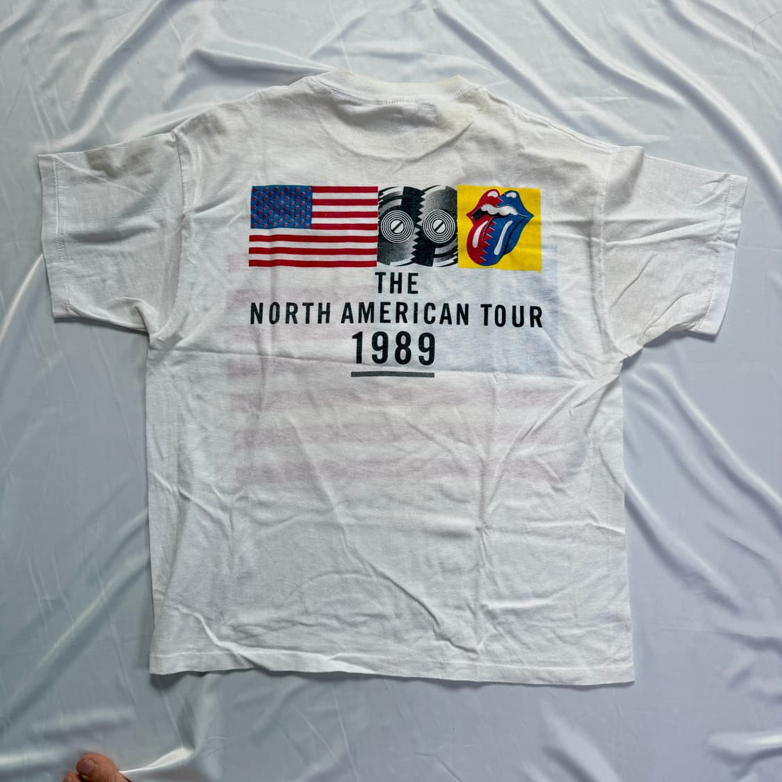 89’ 오리지널 롤링스톤즈 북미 투어 티셔츠 상품이미지2