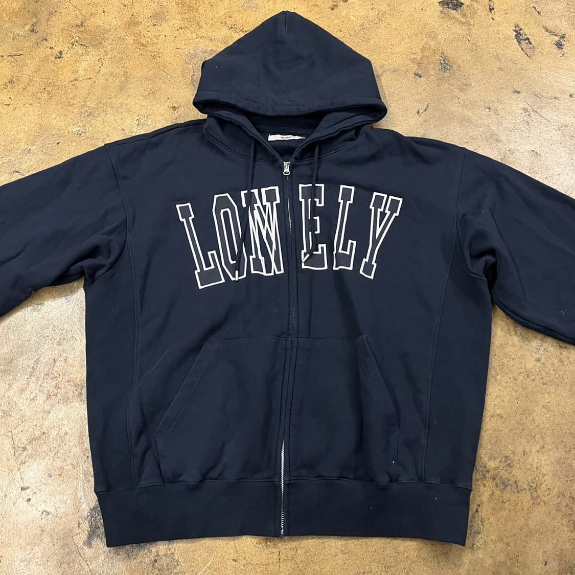 [정품/L] 노앙 네이비 후드집업 b15 상품이미지3