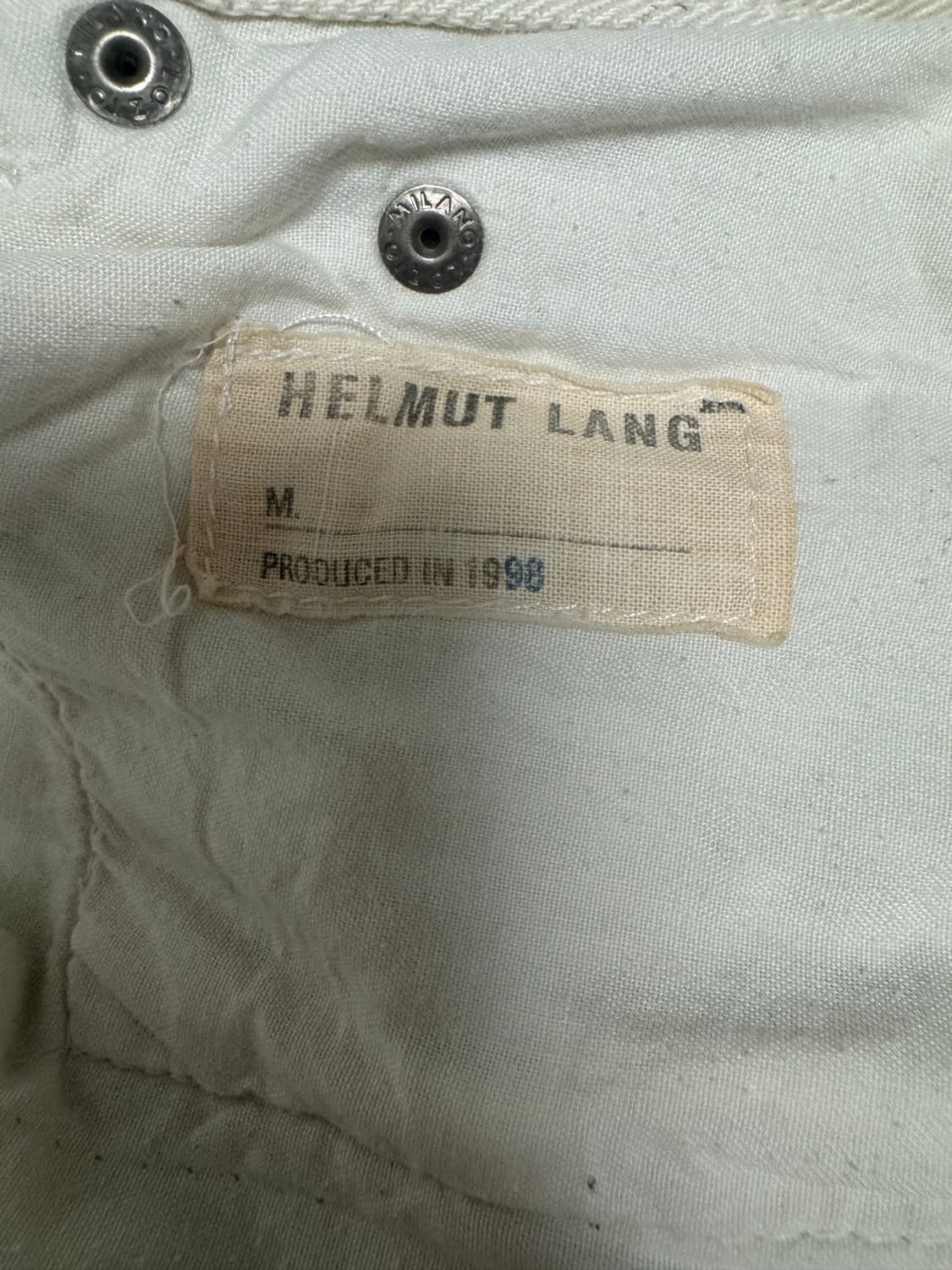 Helmut lang burnt denim 98AW (30) 상품이미지5