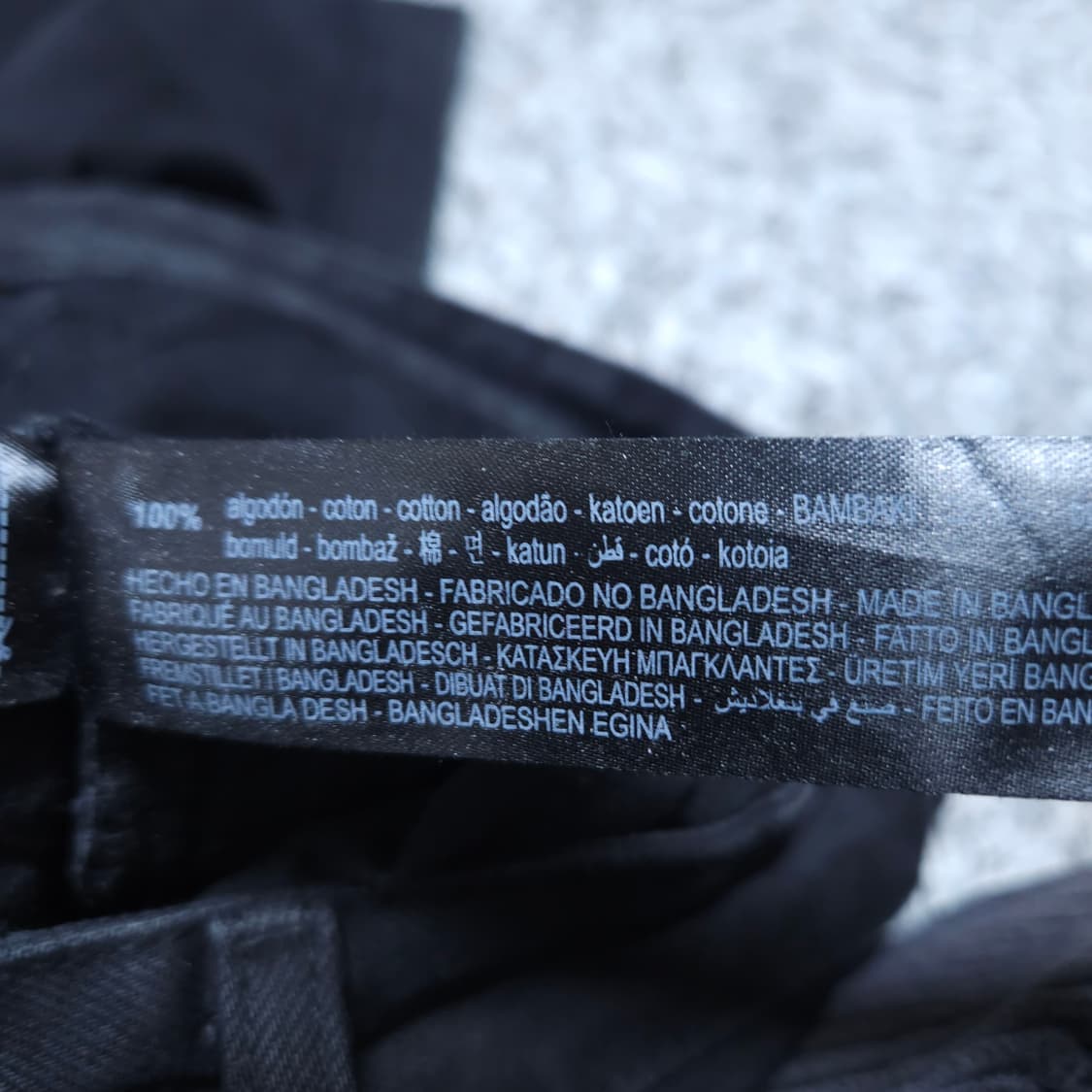 자라) 32 남자 카고팬츠 블랙진 / 왕눈이샵 상품이미지8